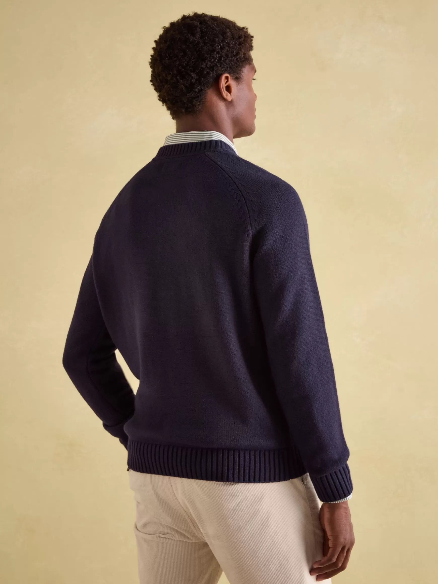 4x4 Navy Applique Crew Neck Jumper^Joules Shop