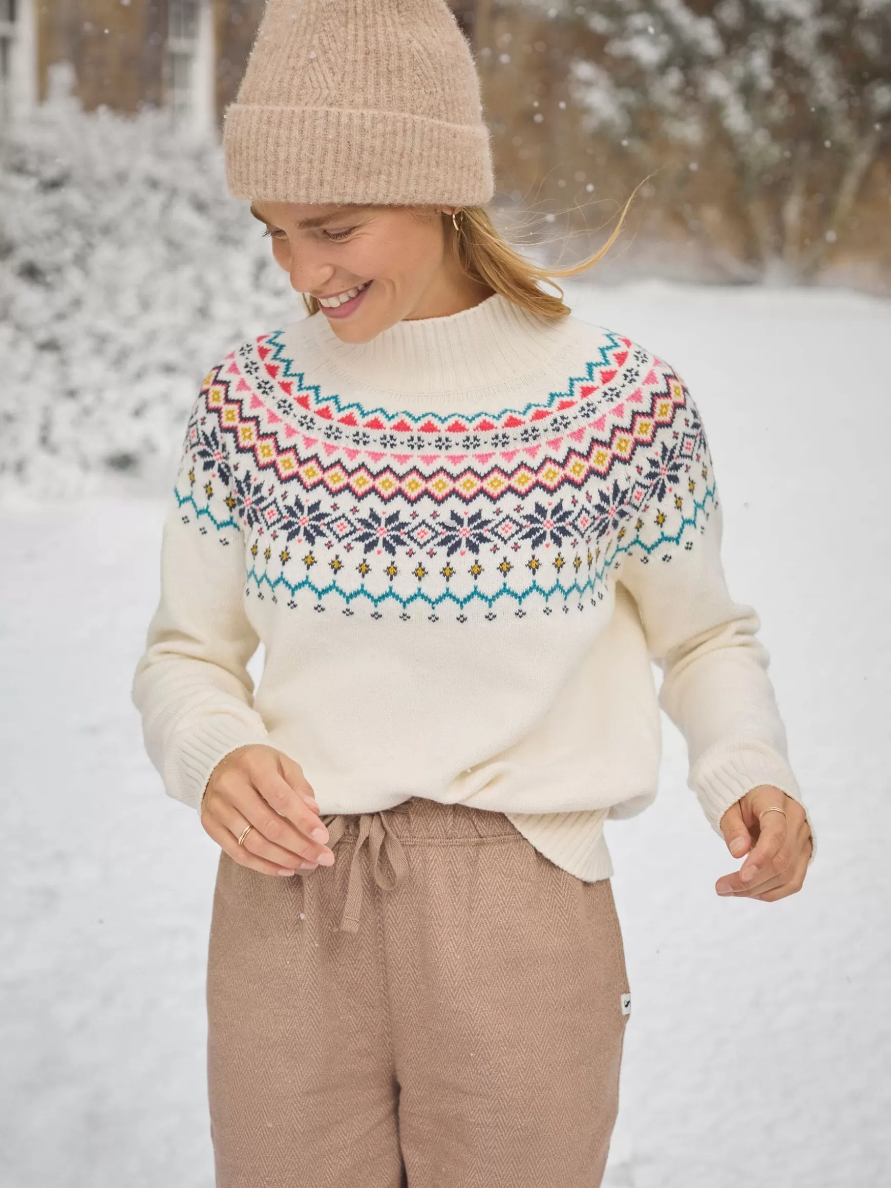 Alba Fair Isle Jumper^Joules Outlet