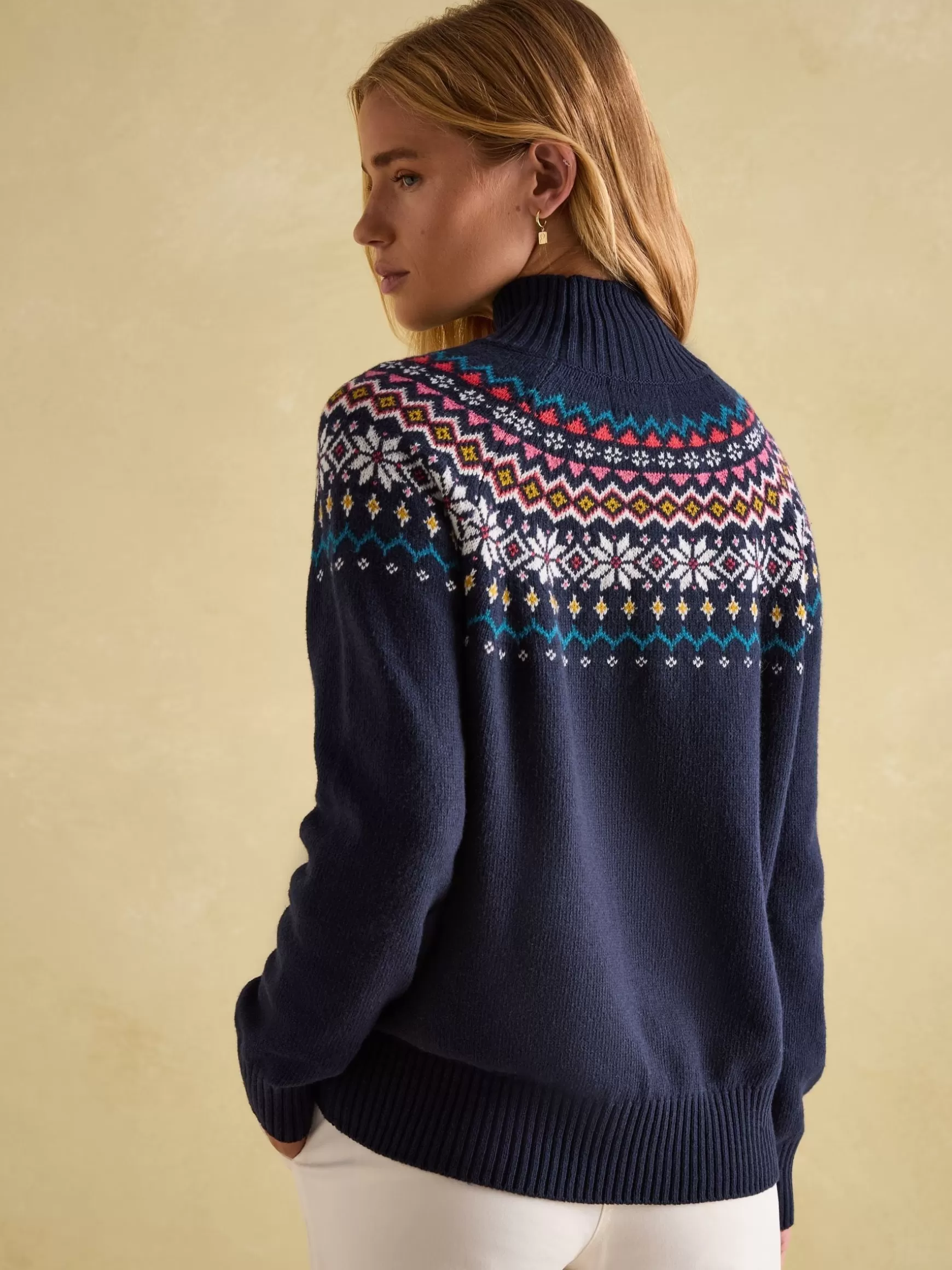 Alba Fair Isle Jumper^Joules Hot