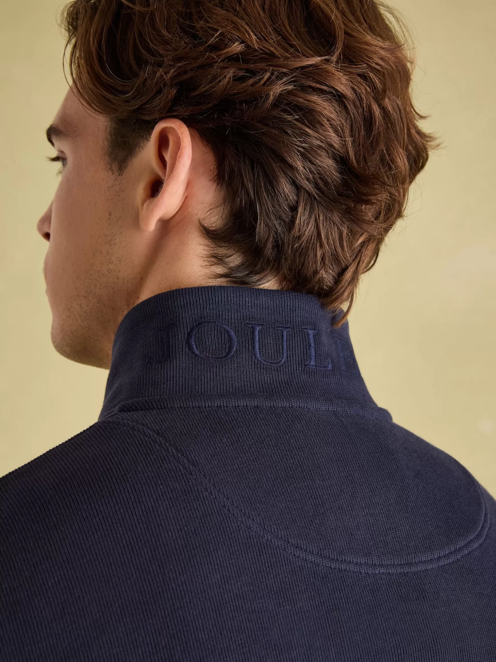Alistair Quarter Zip Cotton Sweatshirt^Joules Best