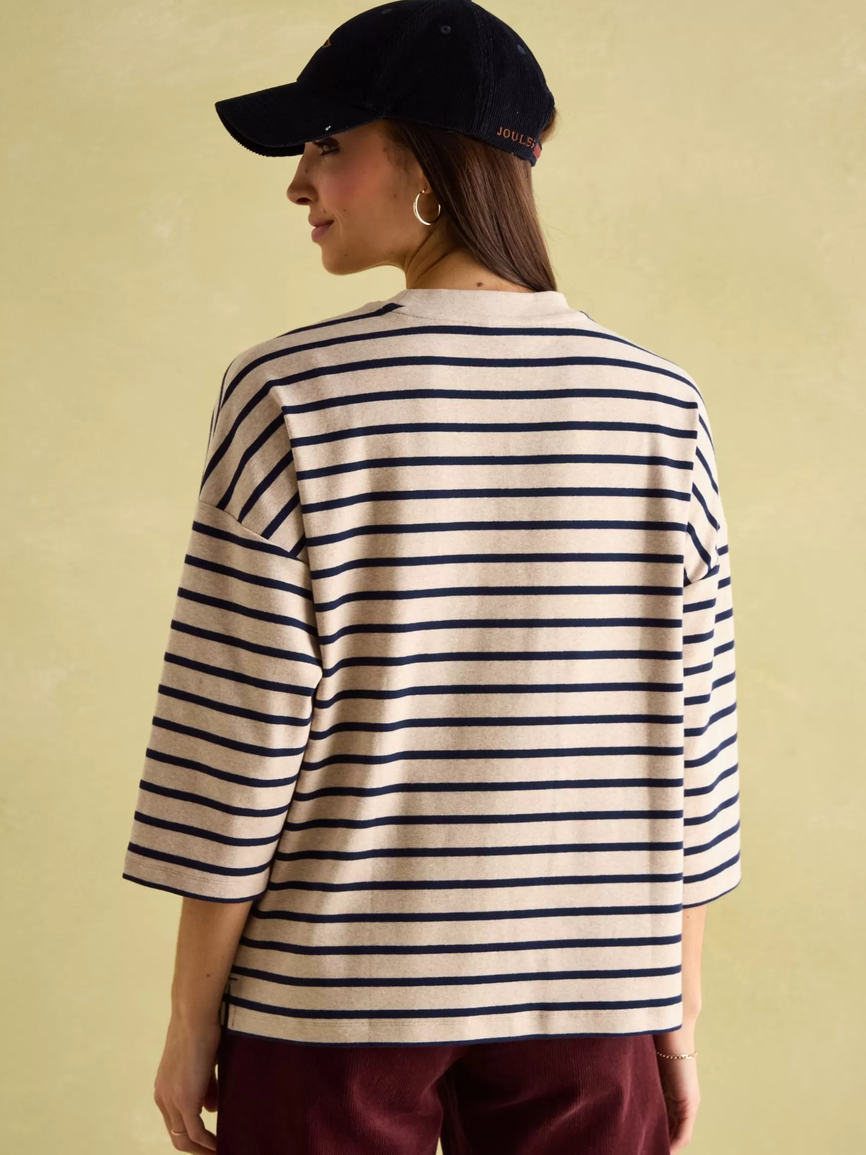 Amelia Top with 3/4 Length Sleeves^Joules Clearance