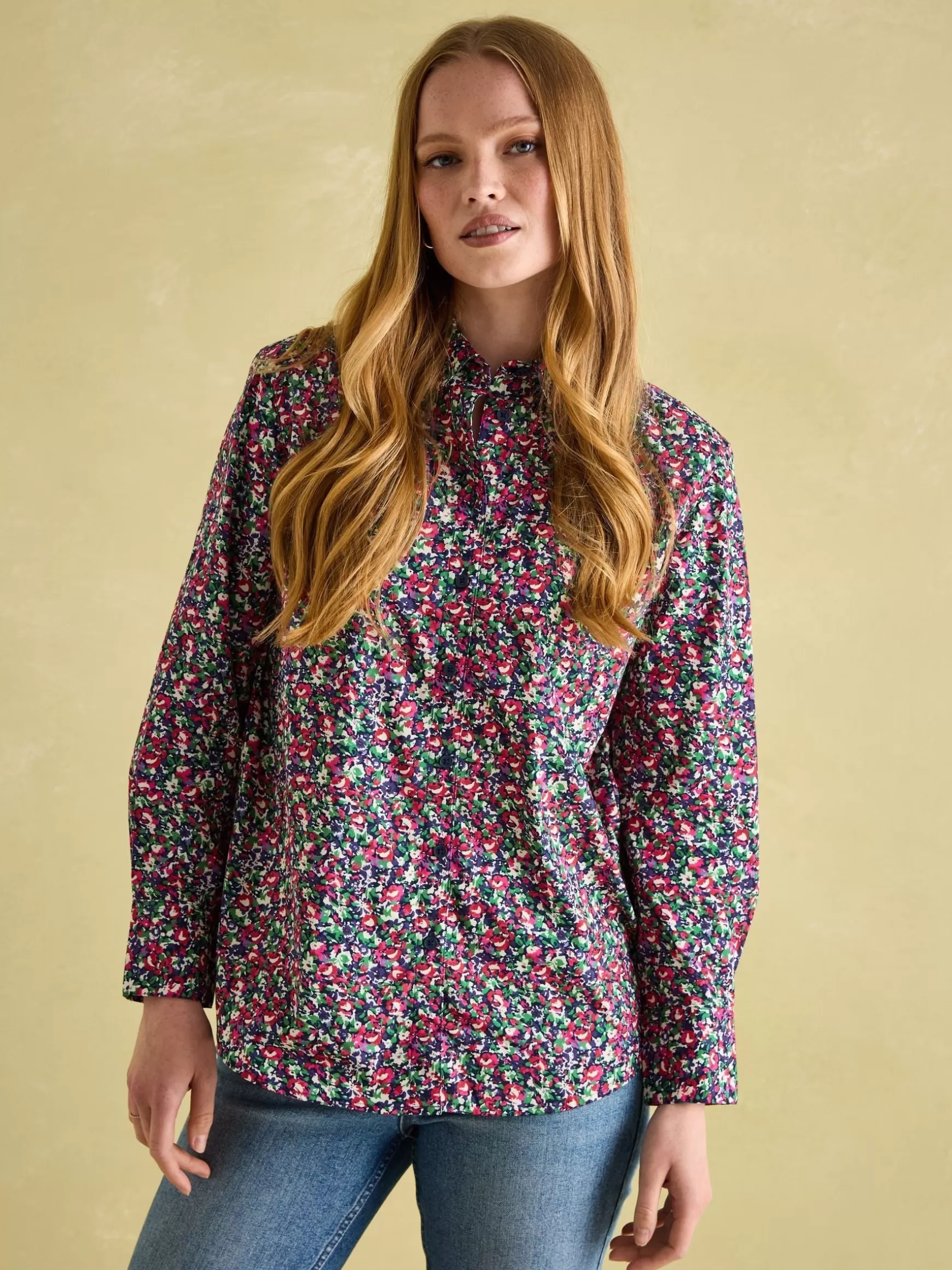 Amilla Cotton Shirt^Joules Shop