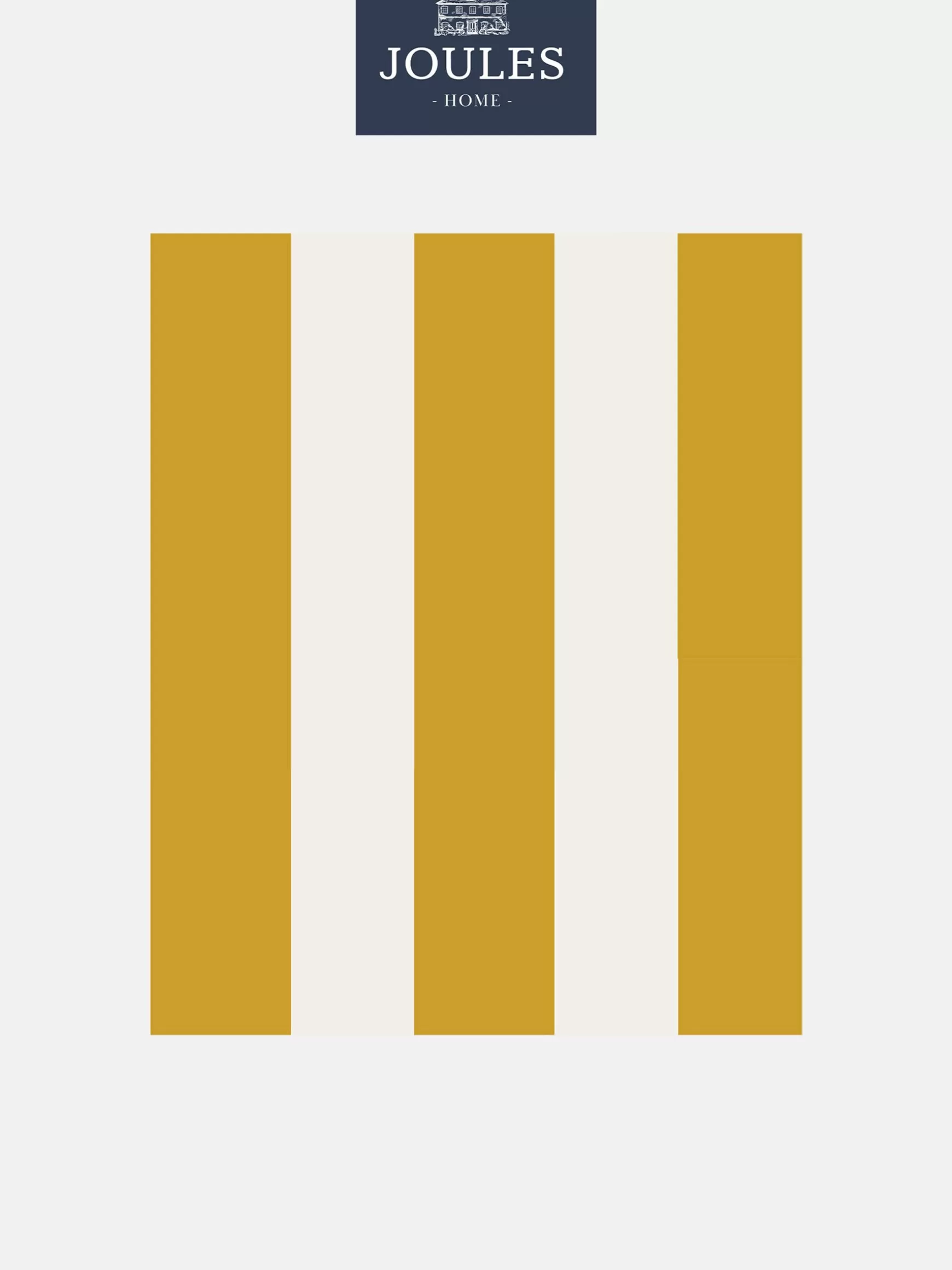 Antique Gold Harborough Stripe 10M Wallpaper^Joules Outlet