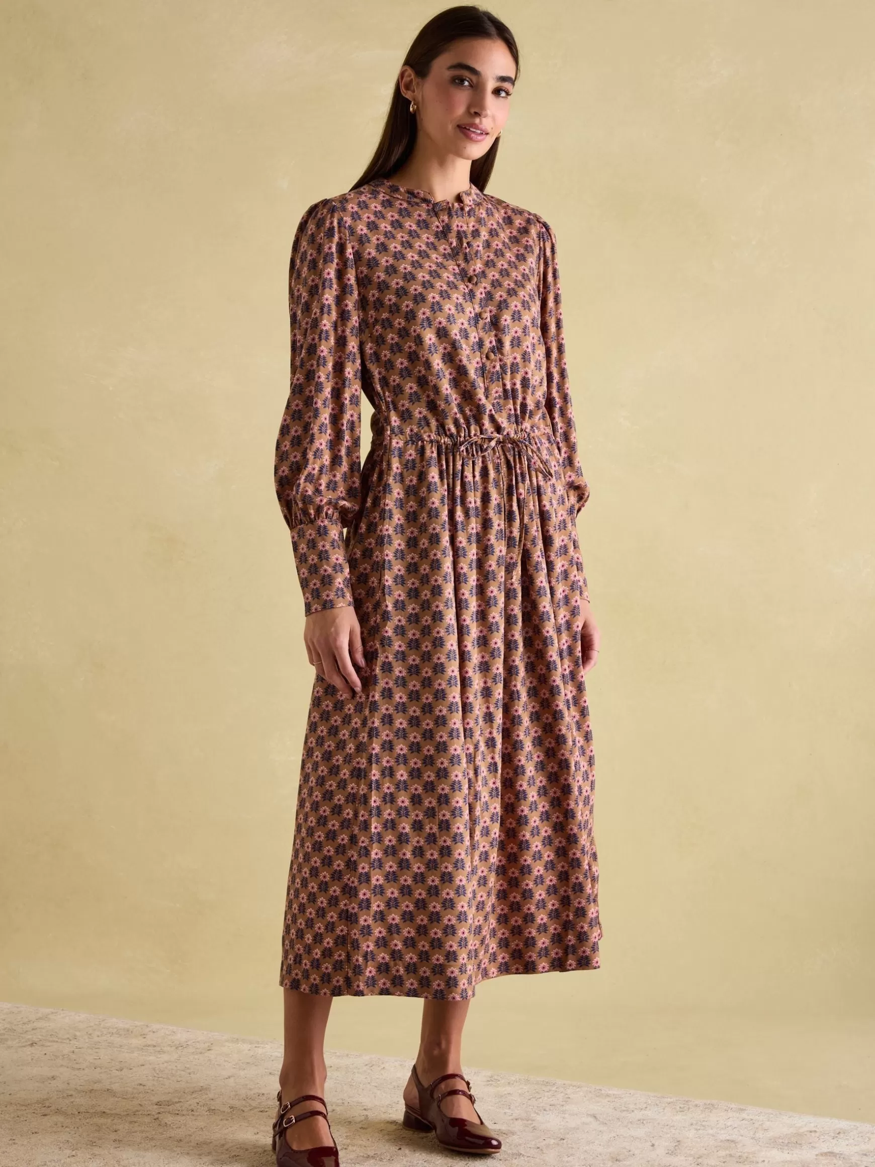 Aster Tie Waist Midi Dress^Joules Best