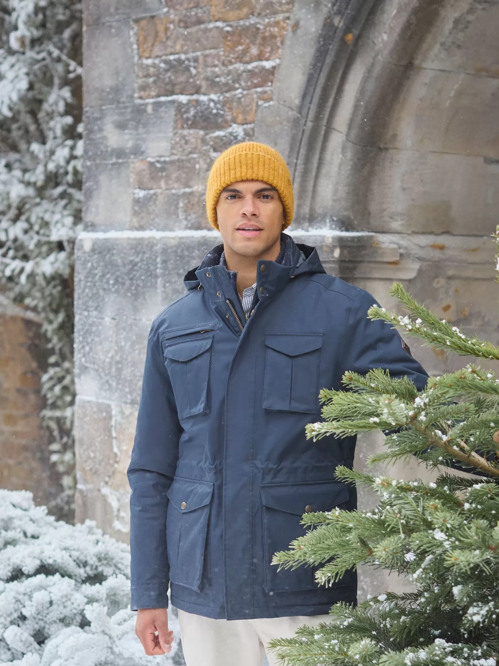 Beckett Waterproof Field Coat With Packable Hood^Joules Fashion