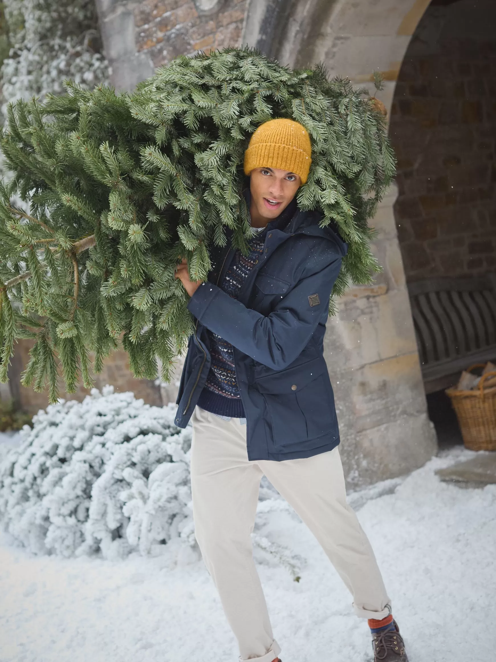 Beckett Waterproof Field Coat With Packable Hood^Joules Fashion