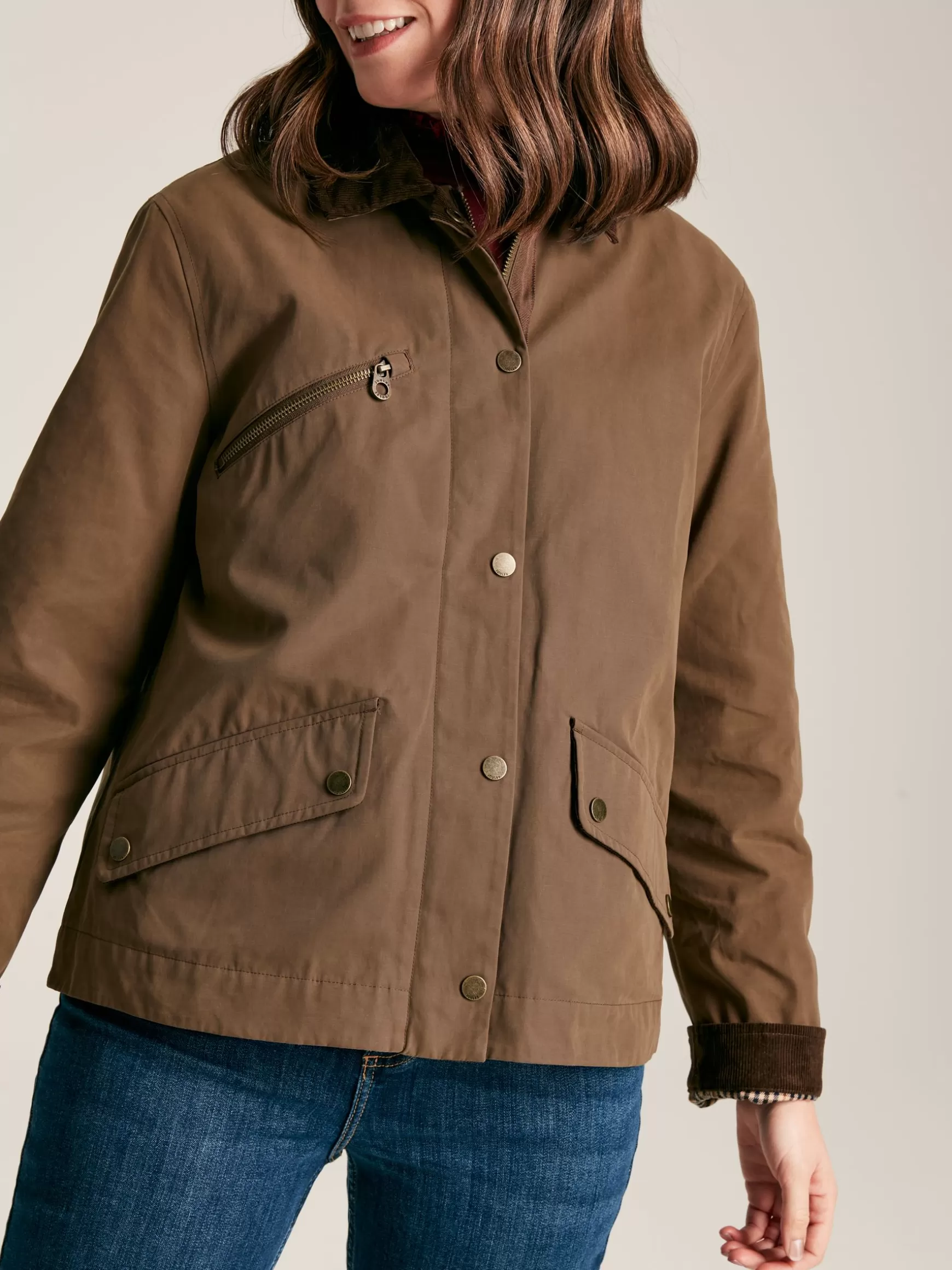 Belfield Shower Resistant Dry Wax Jacket^Joules Store