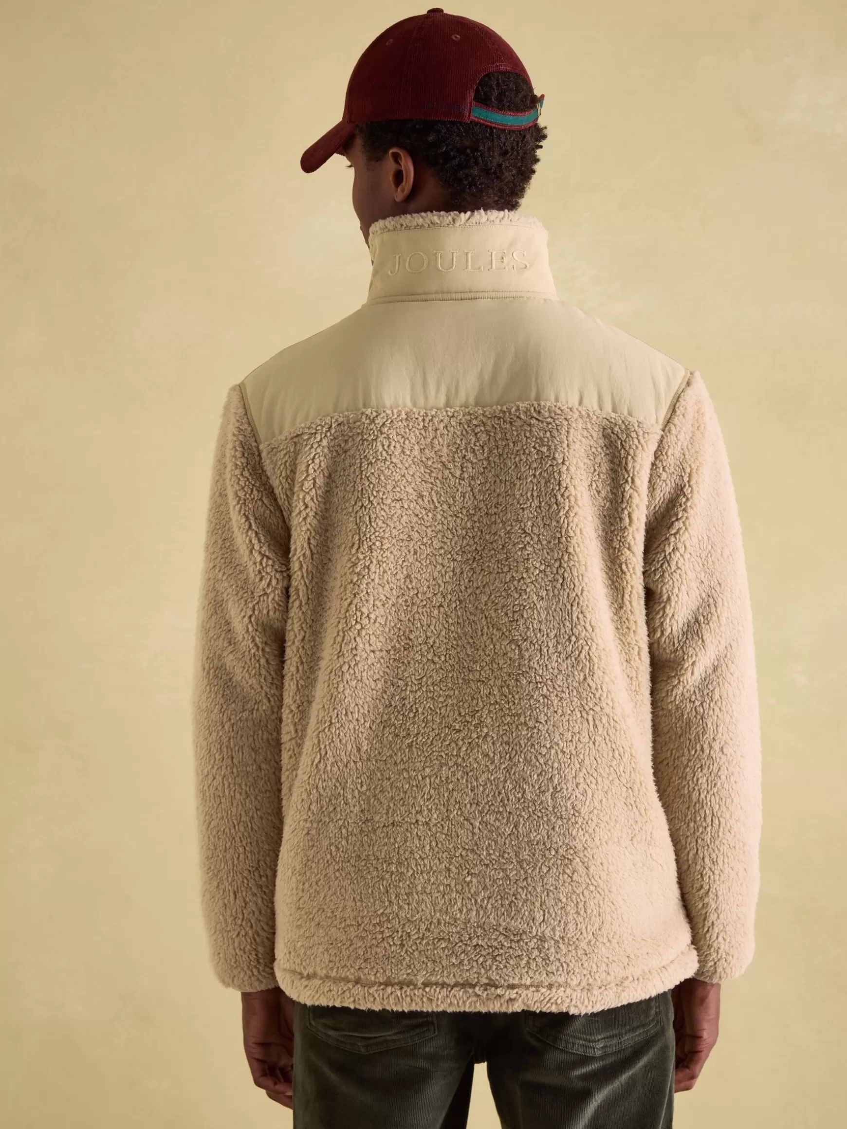 Billy Quarter Zip Borg Fleece Sweatshirt^Joules Flash Sale