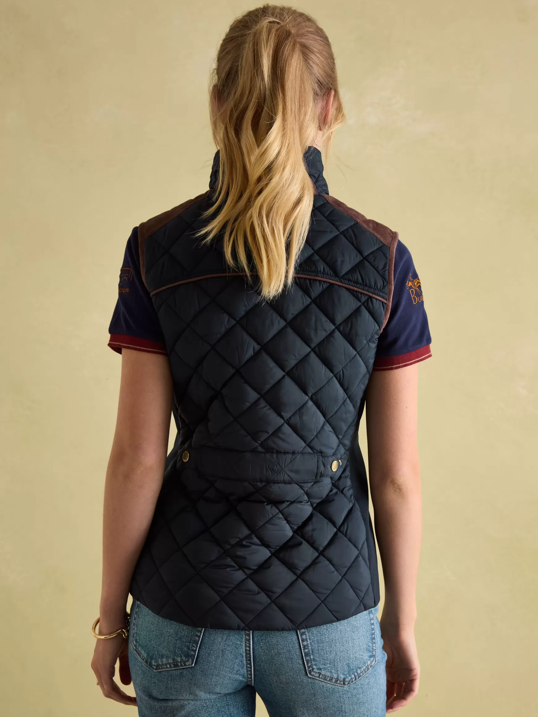 Blair Braemar Diamond Quilted Gilet^Joules Outlet