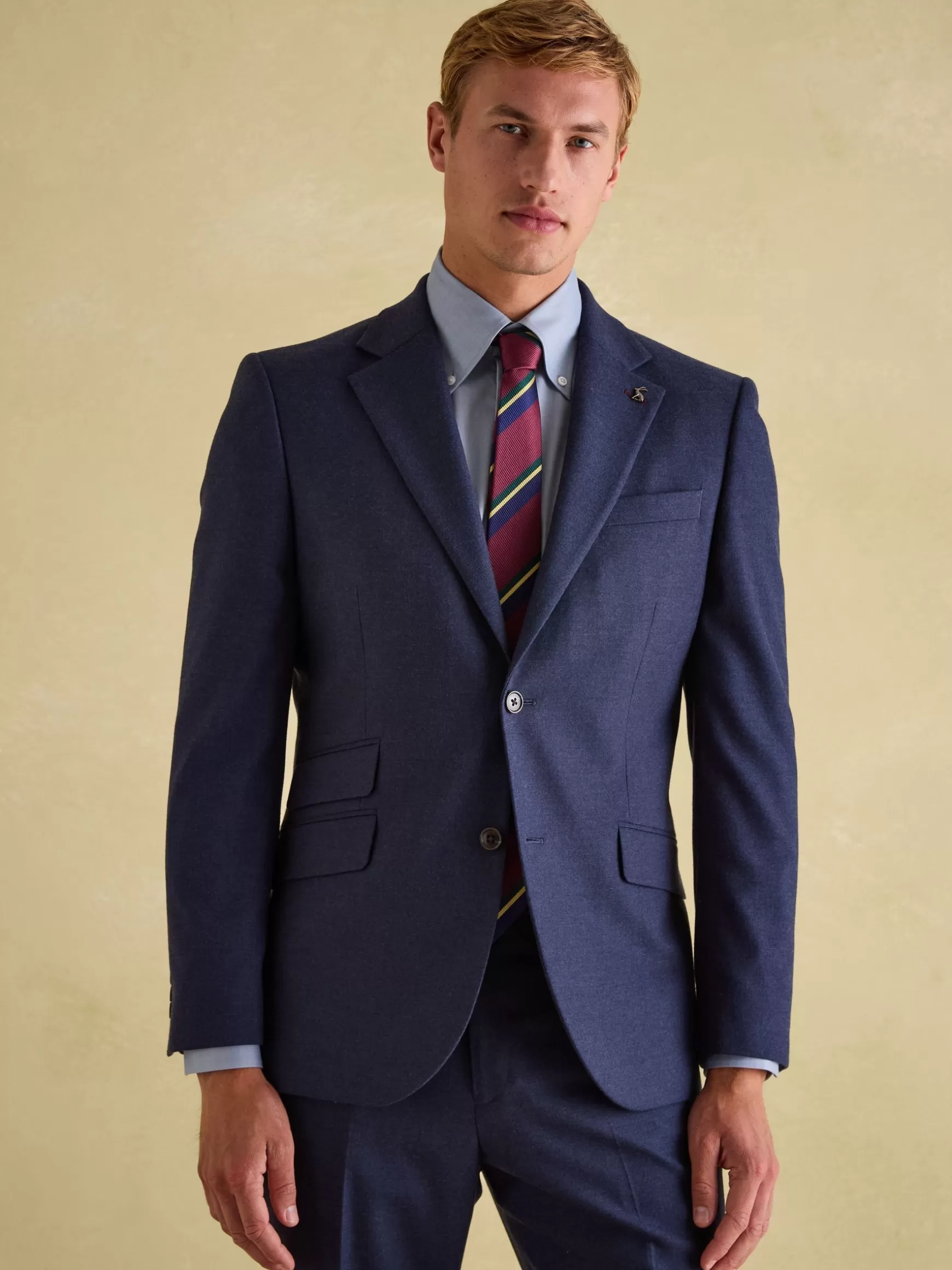 Slim Fit Flannel Suit Jacket^Joules Flash Sale