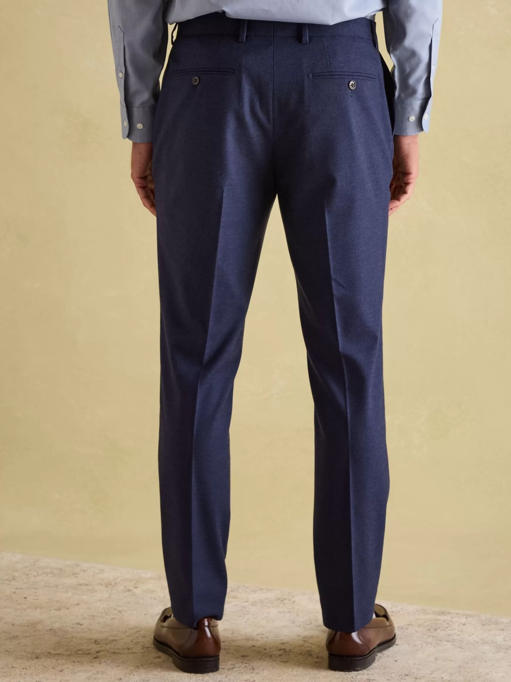 Slim Fit Flannel Suit Trousers^Joules Store
