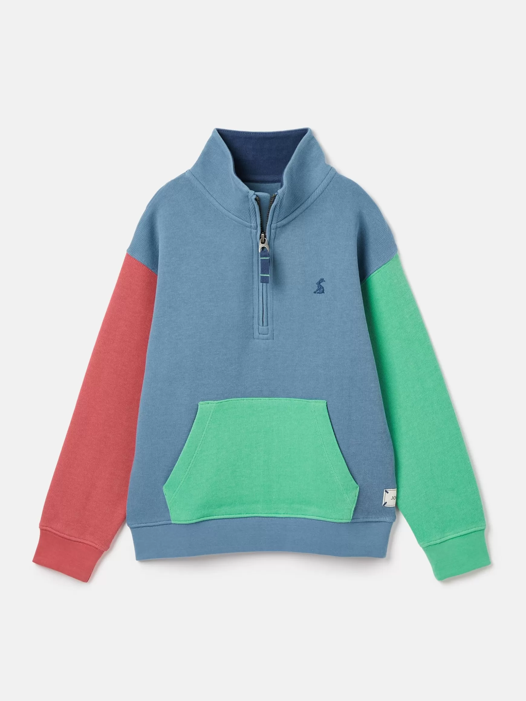 Boys' Alistair Boys' Quarter Zip Sweatshirt^Joules Online