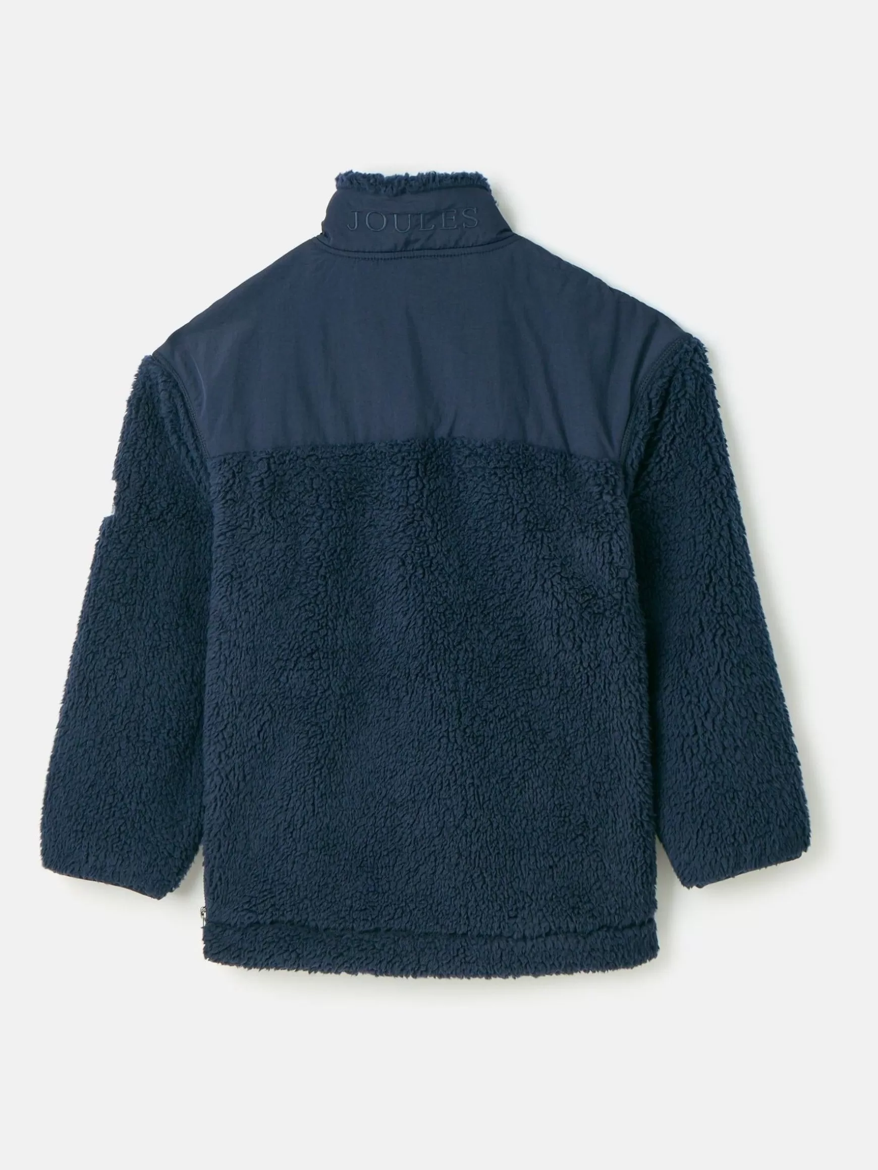 Boys' Billy Navy Blue Half Zip Borg Fleece^Joules Shop