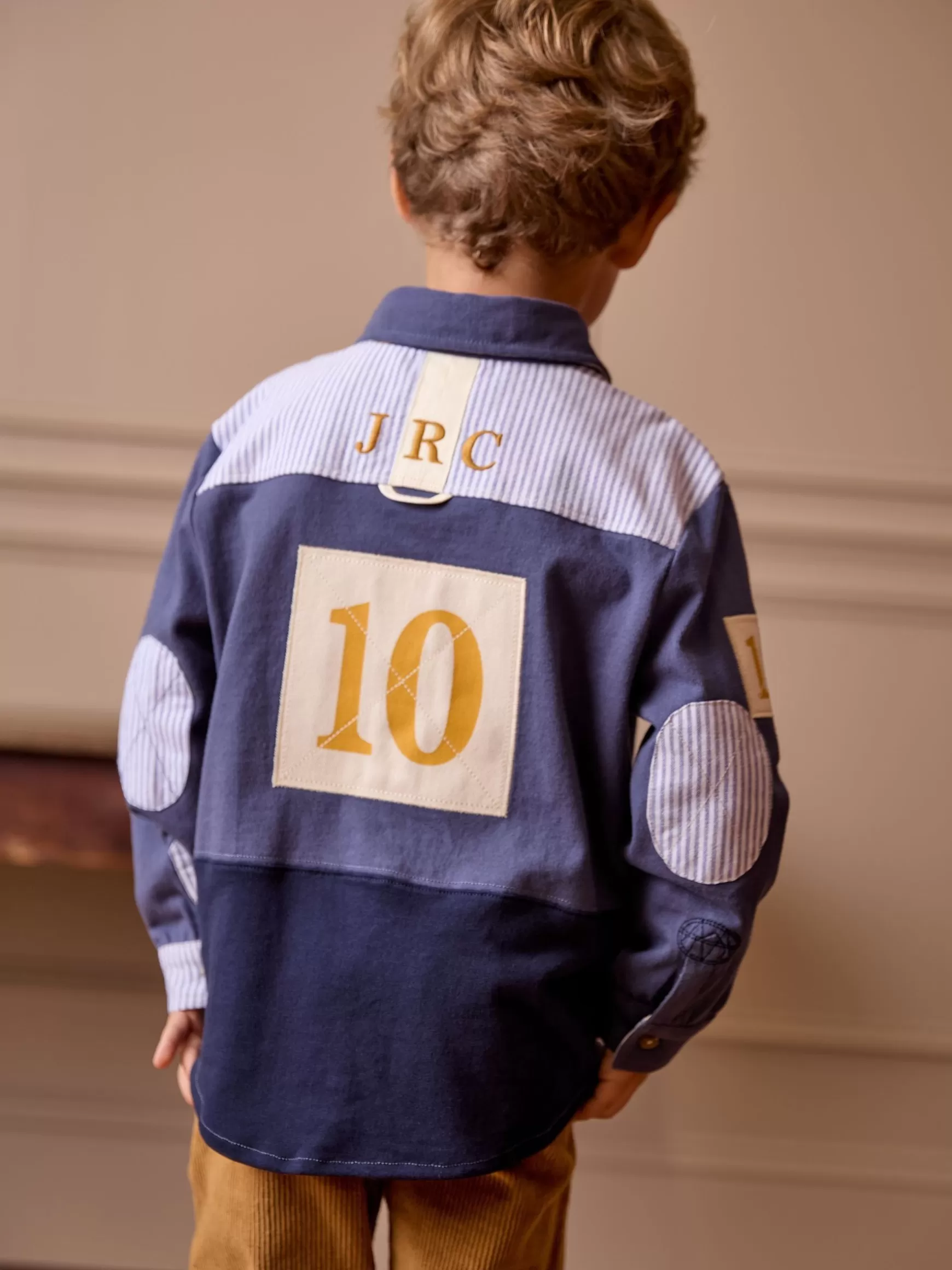 Boys' Emmett Embroidered and Embellished Shirt^Joules Discount