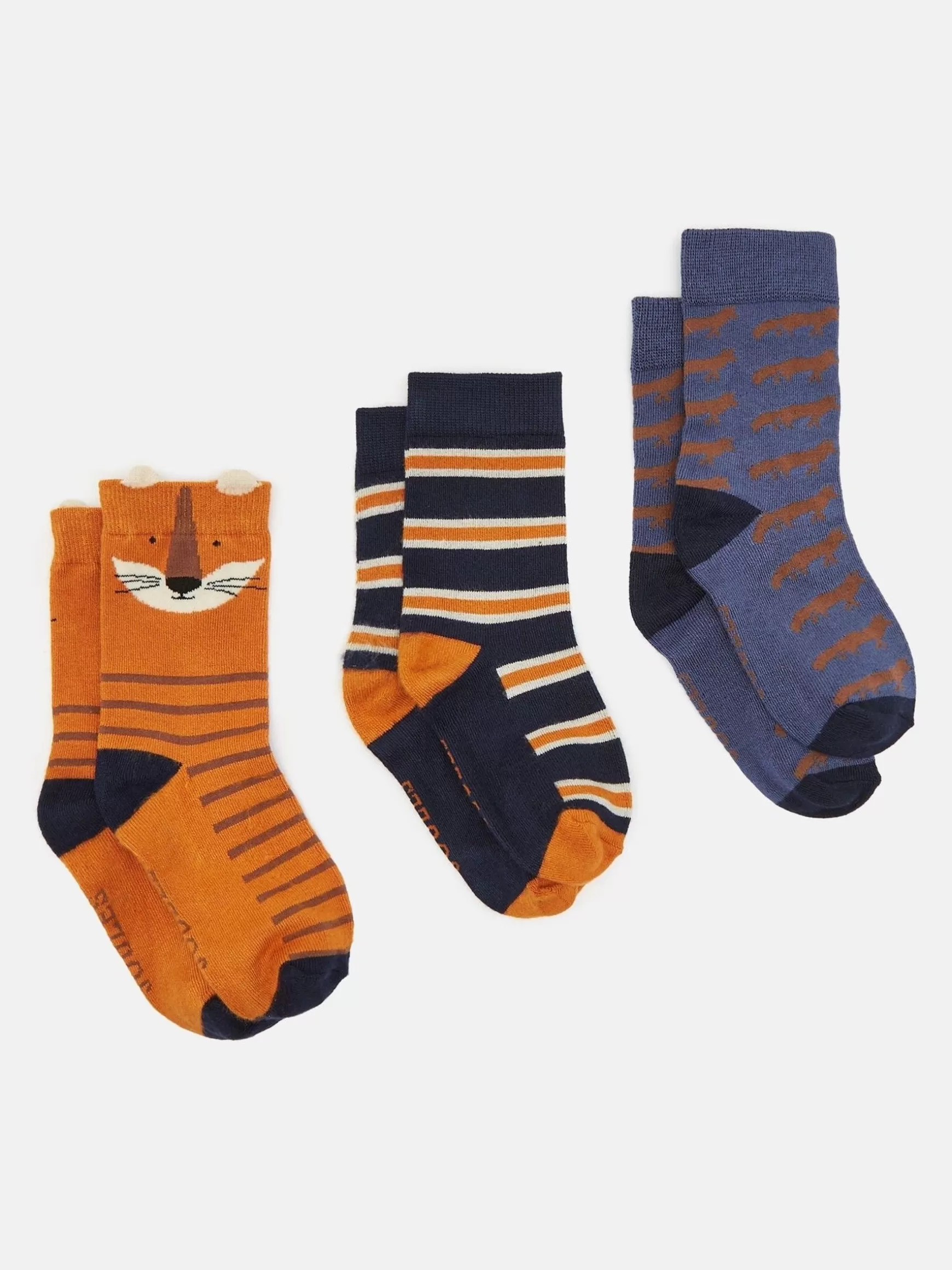 Boys' Neat Feet 3 Pack Socks^Joules Sale