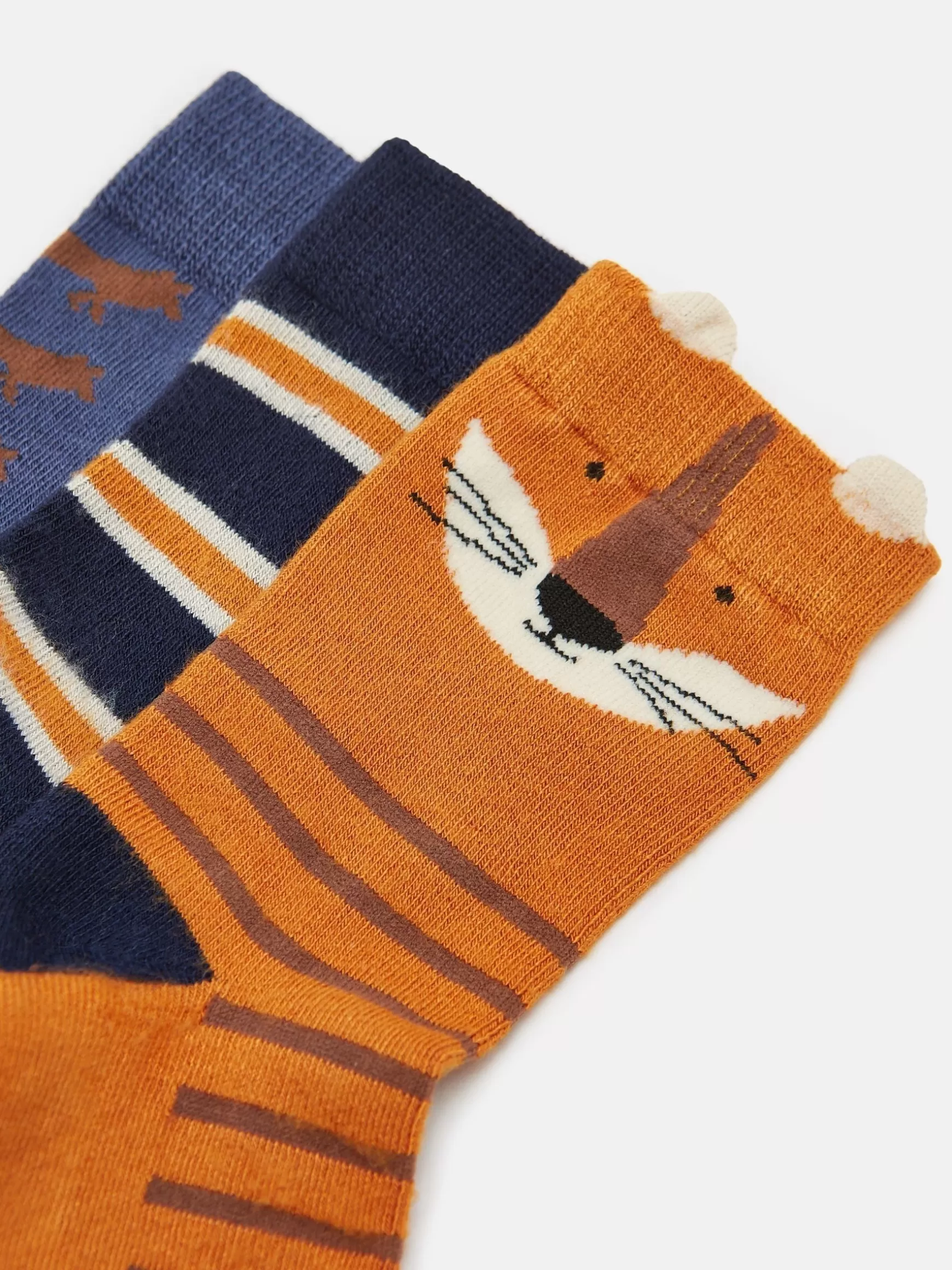 Boys' Neat Feet 3 Pack Socks^Joules Sale