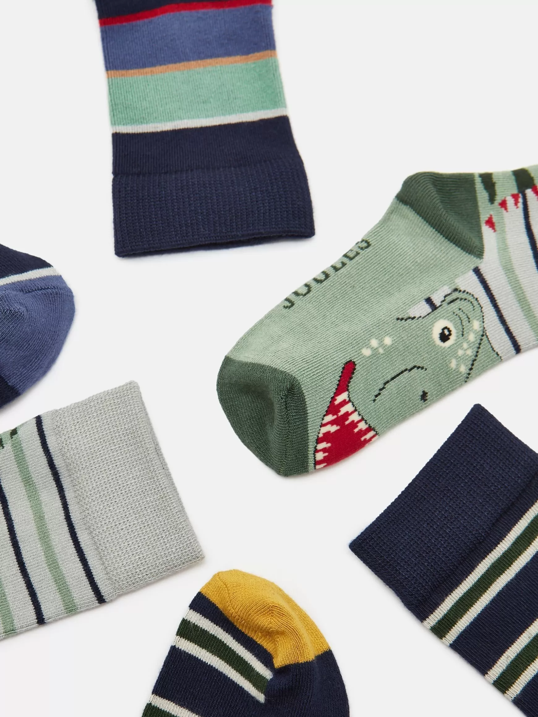 Boys' Neat Feet 3 Pack Socks^Joules Fashion