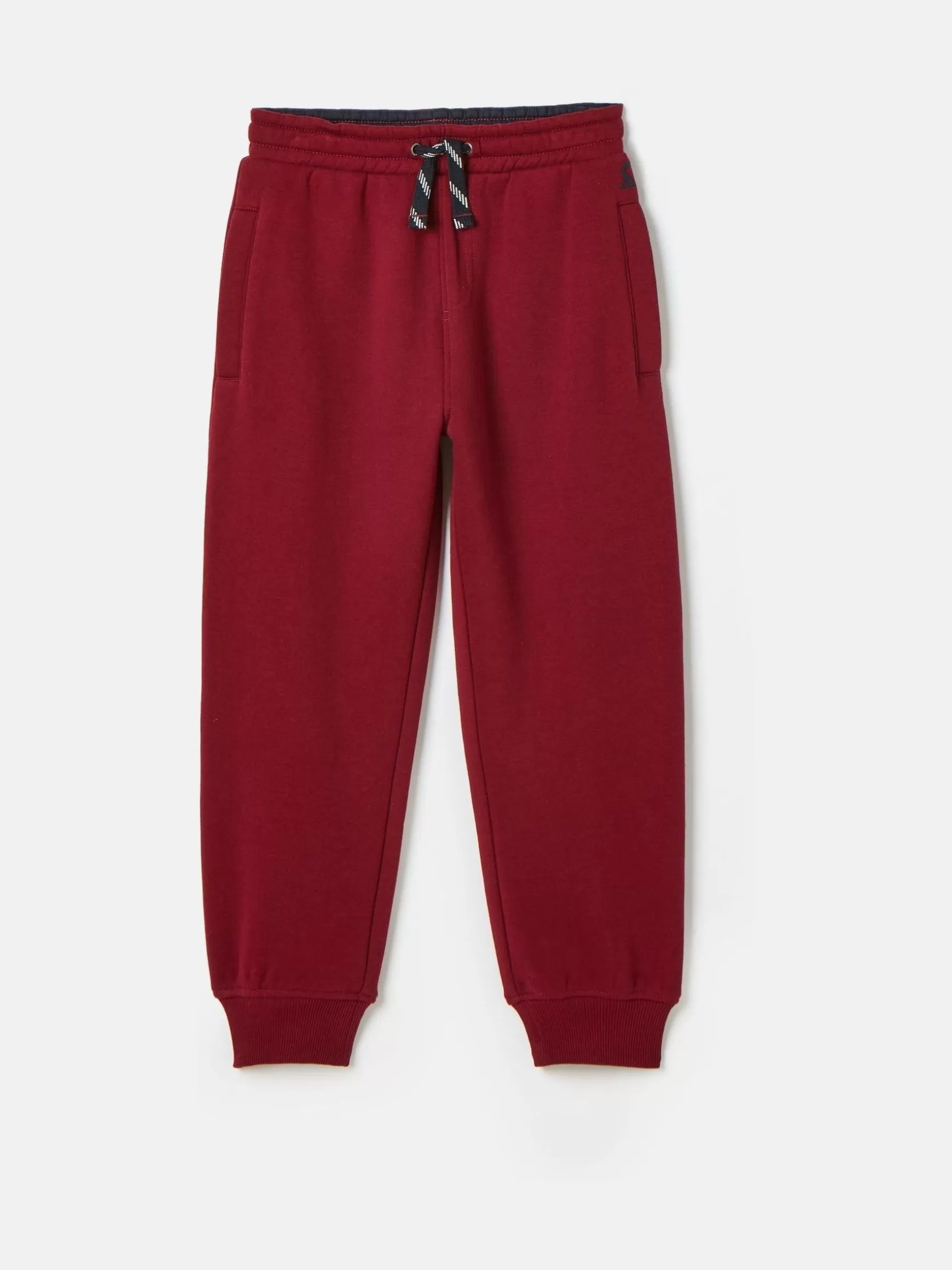 Boys' Ted Burgundy Red Relaxed Fit Joggers^Joules Online