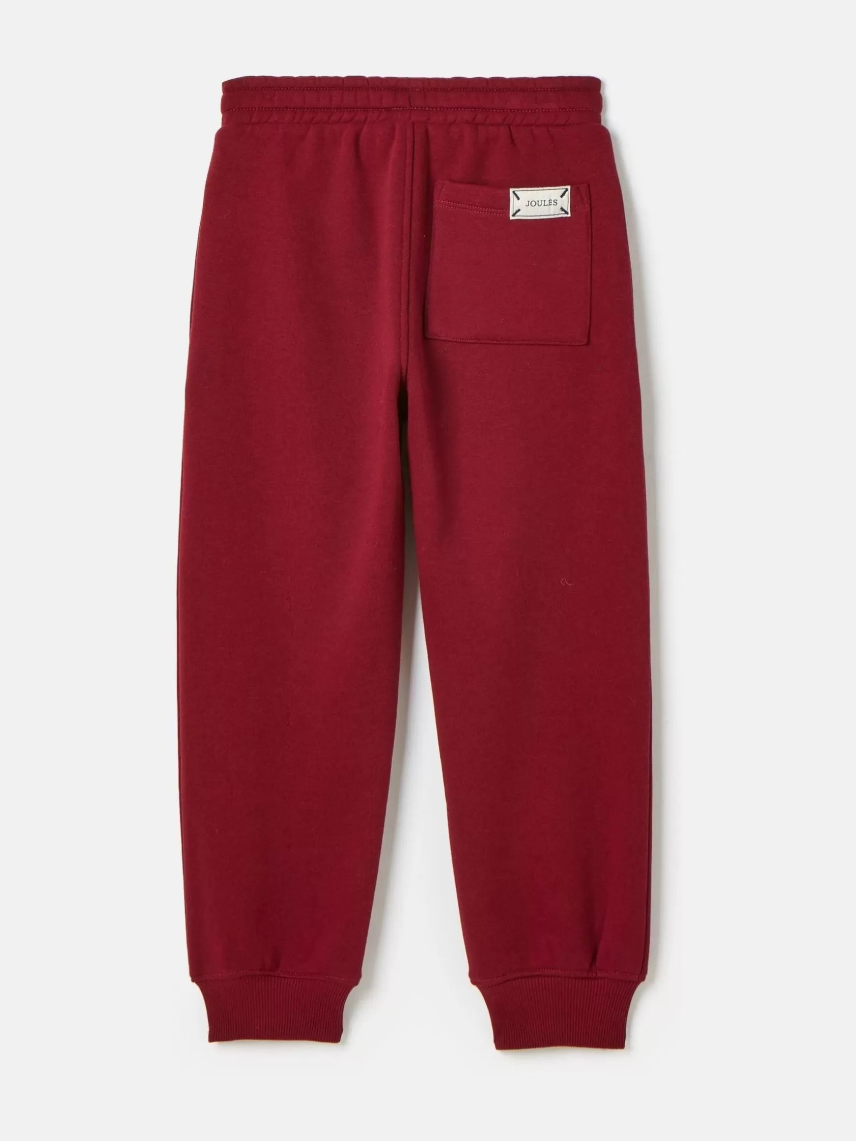 Boys' Ted Burgundy Red Relaxed Fit Joggers^Joules Online