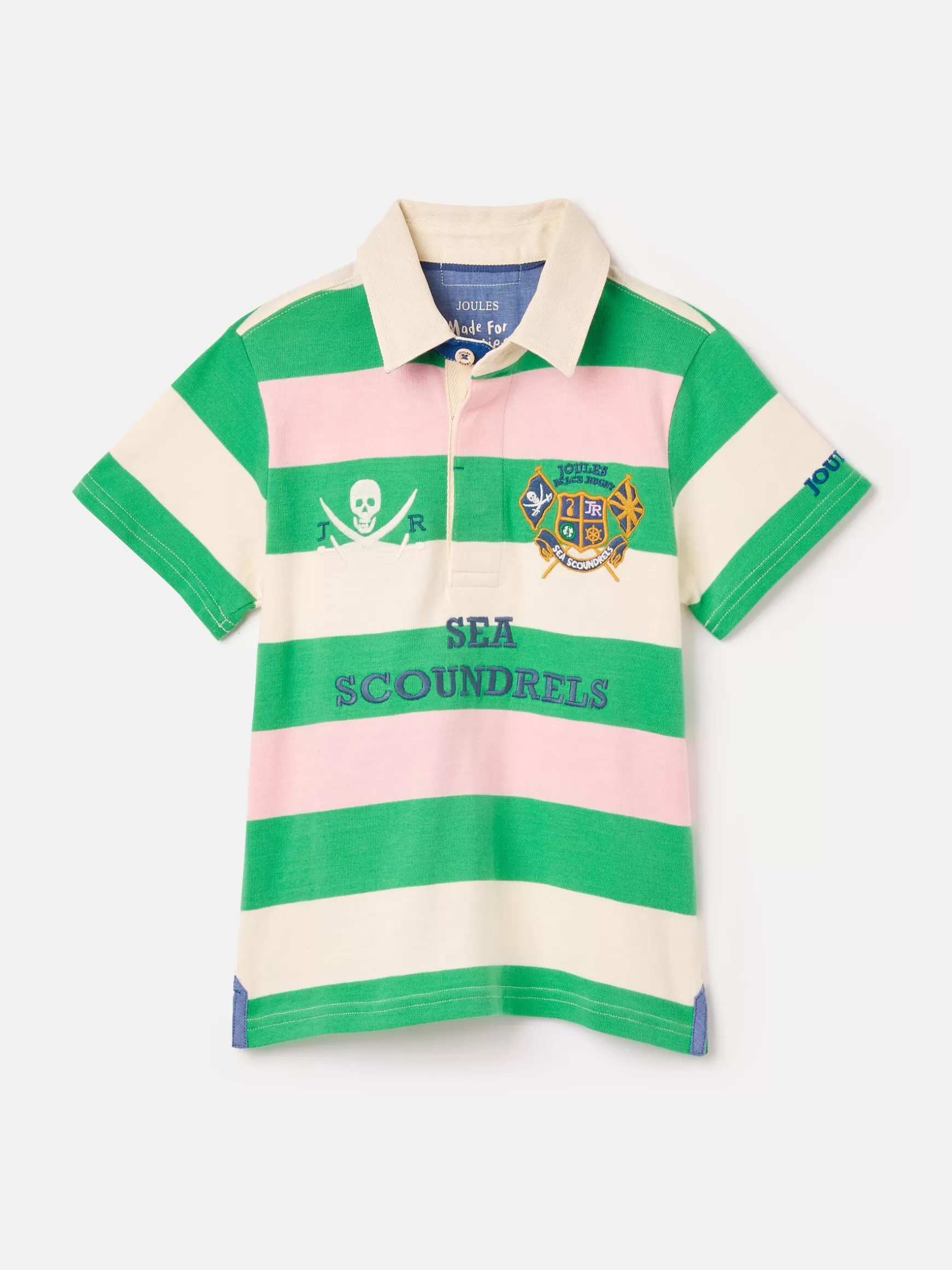 Boys' Tournament Rugby Jersey Polo Shirt^Joules Online