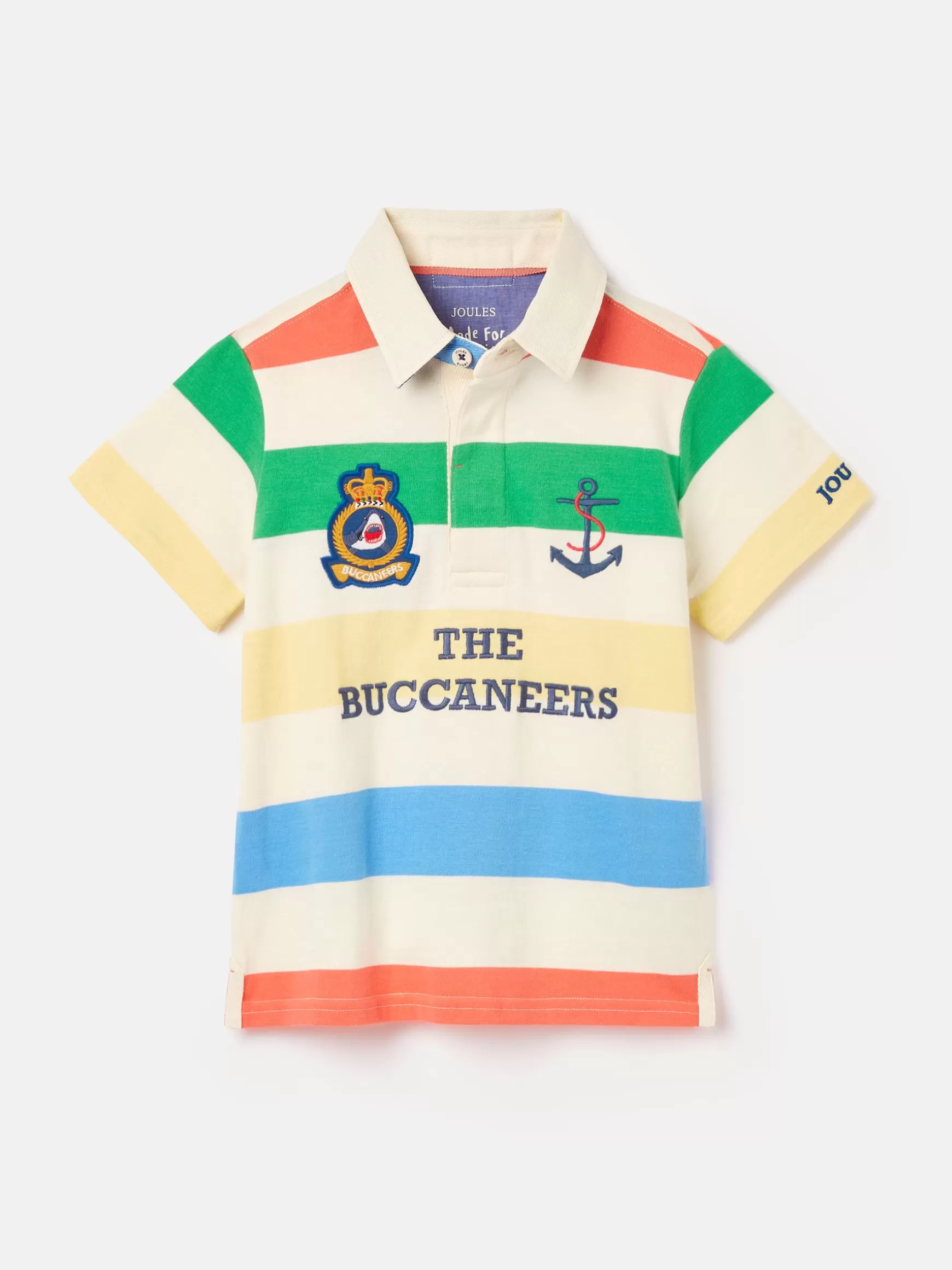 Boys' Tournament Rugby Jersey Polo Shirt^Joules Clearance