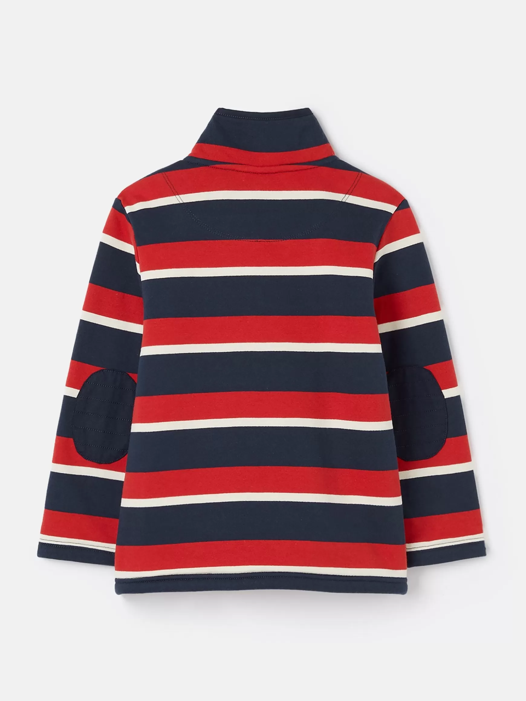 Boys' Winter Dale Quarter Zip Sweatshirt with Fleece Lining^Joules Clearance