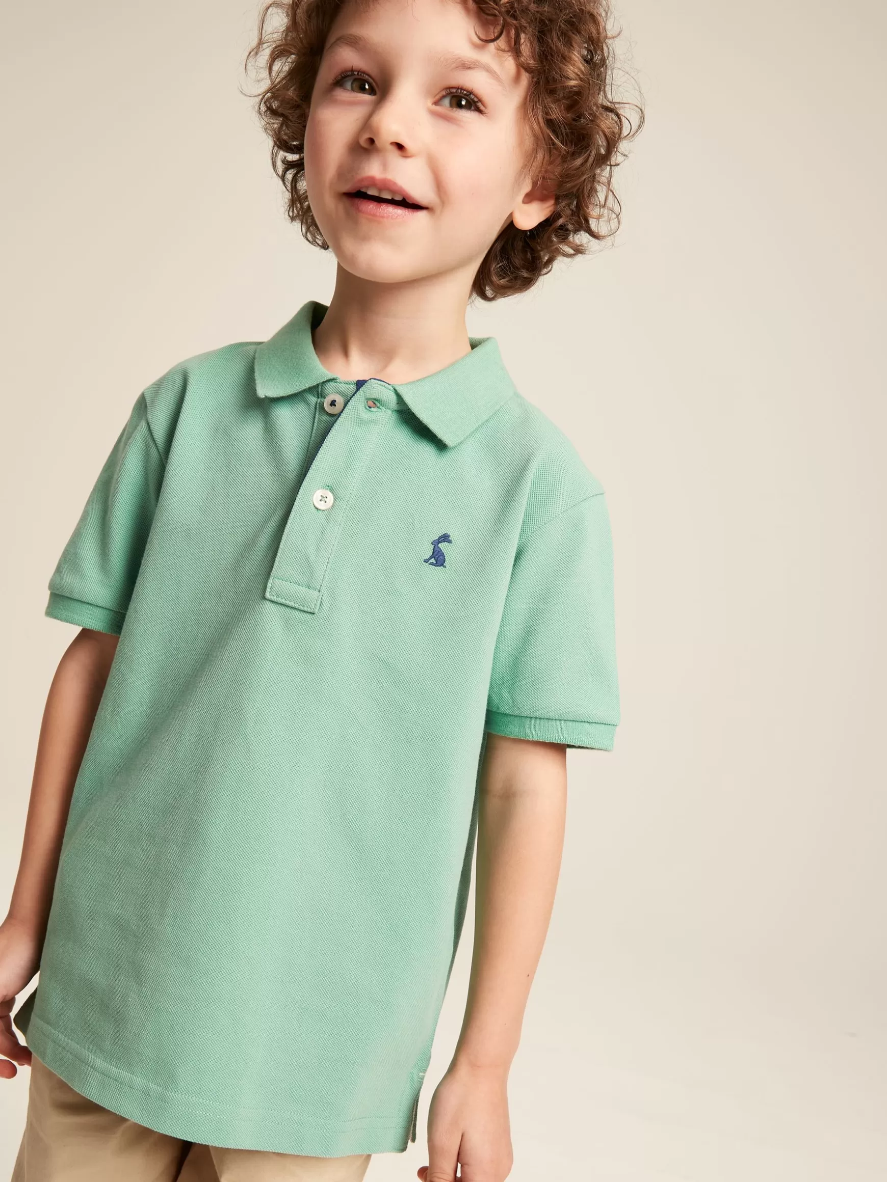 Boys' Woody Pique Cotton Polo Shirt^Joules Flash Sale
