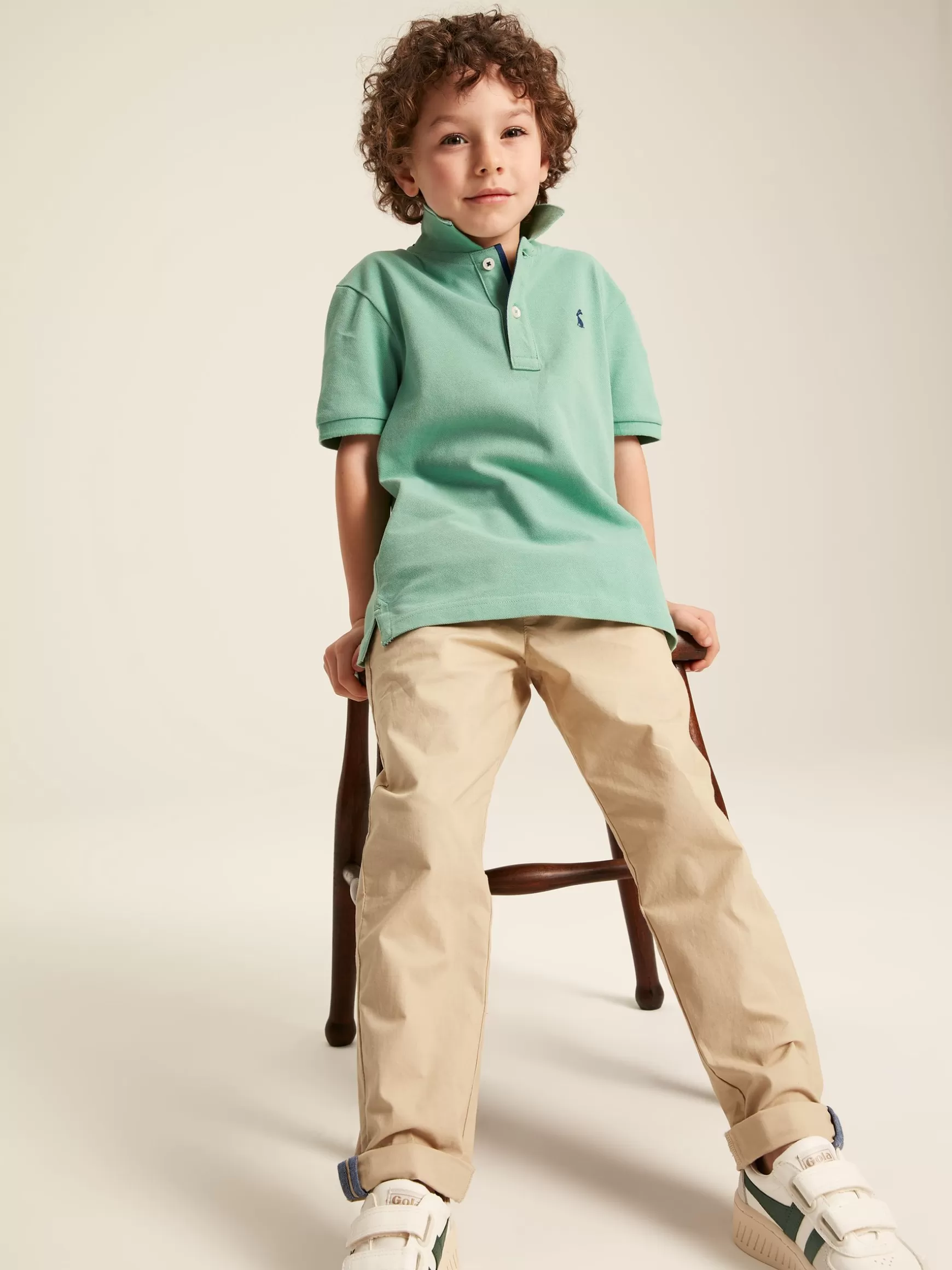 Boys' Woody Pique Cotton Polo Shirt^Joules Flash Sale