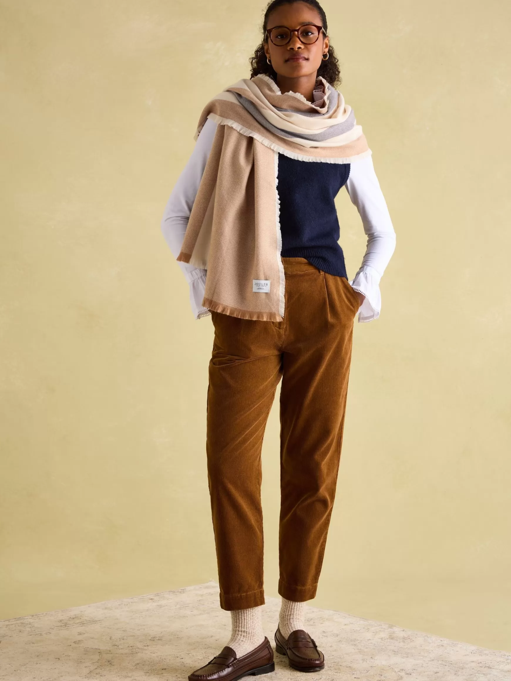 Bracewell Blanket Scarf^Joules New