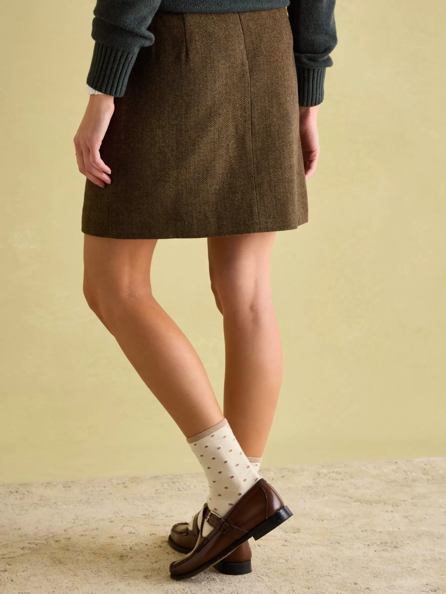 Bramble Tweed Skirt^Joules Fashion