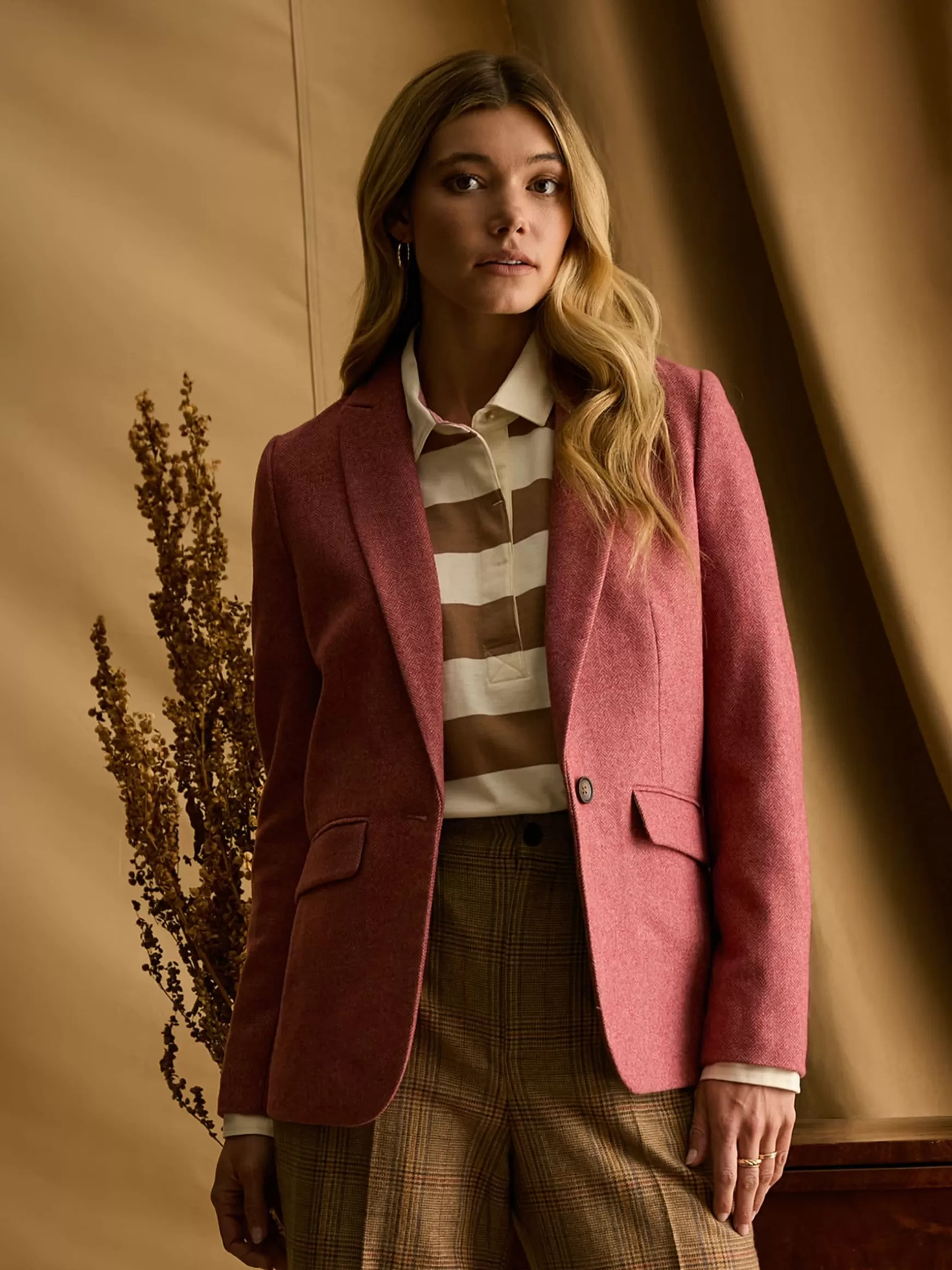 Bramble Tweed Blazer^Joules Fashion