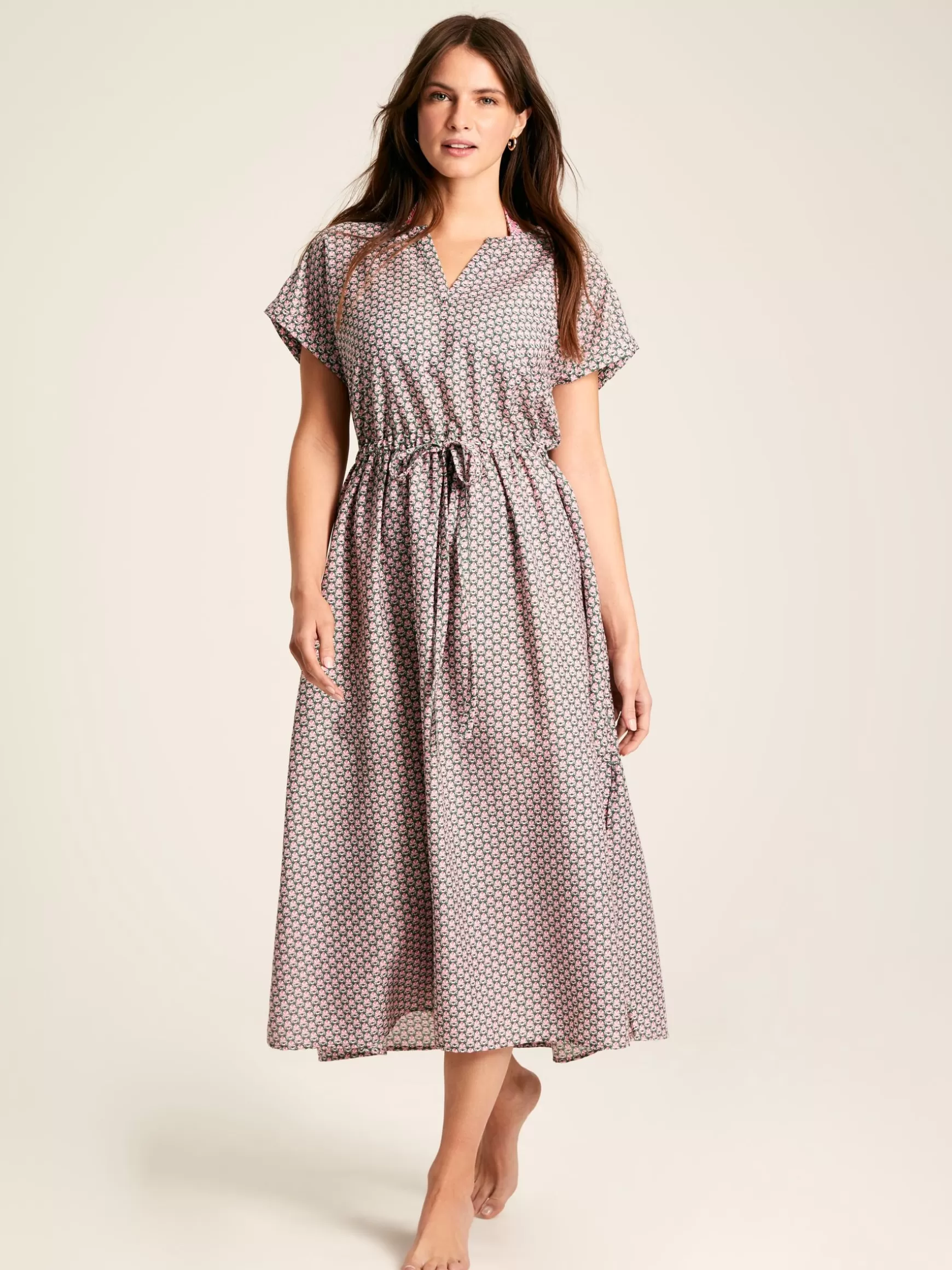 Brooke Printed Beach Dress^Joules Clearance