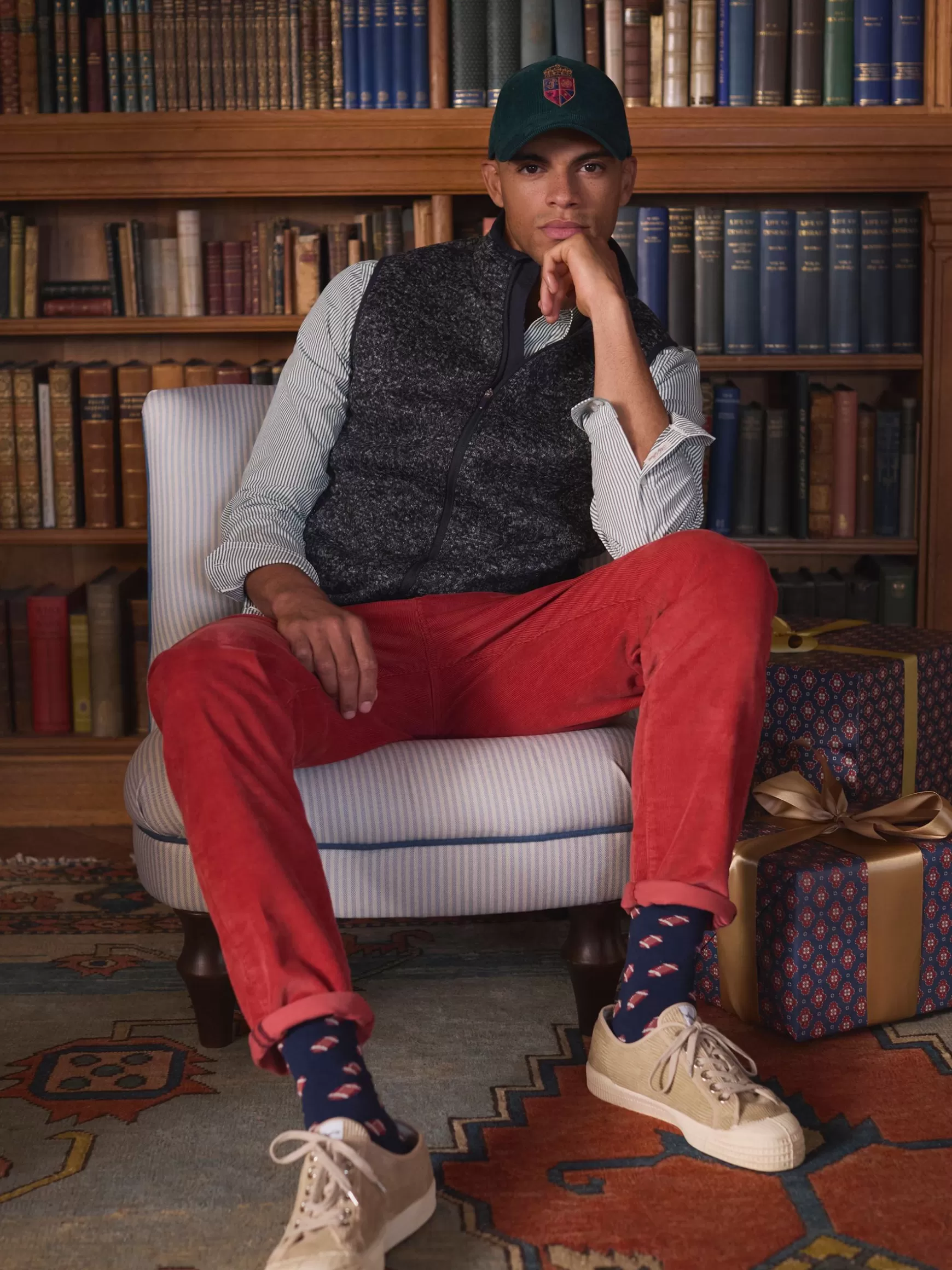 Broughton Fleece Gilet^Joules Store