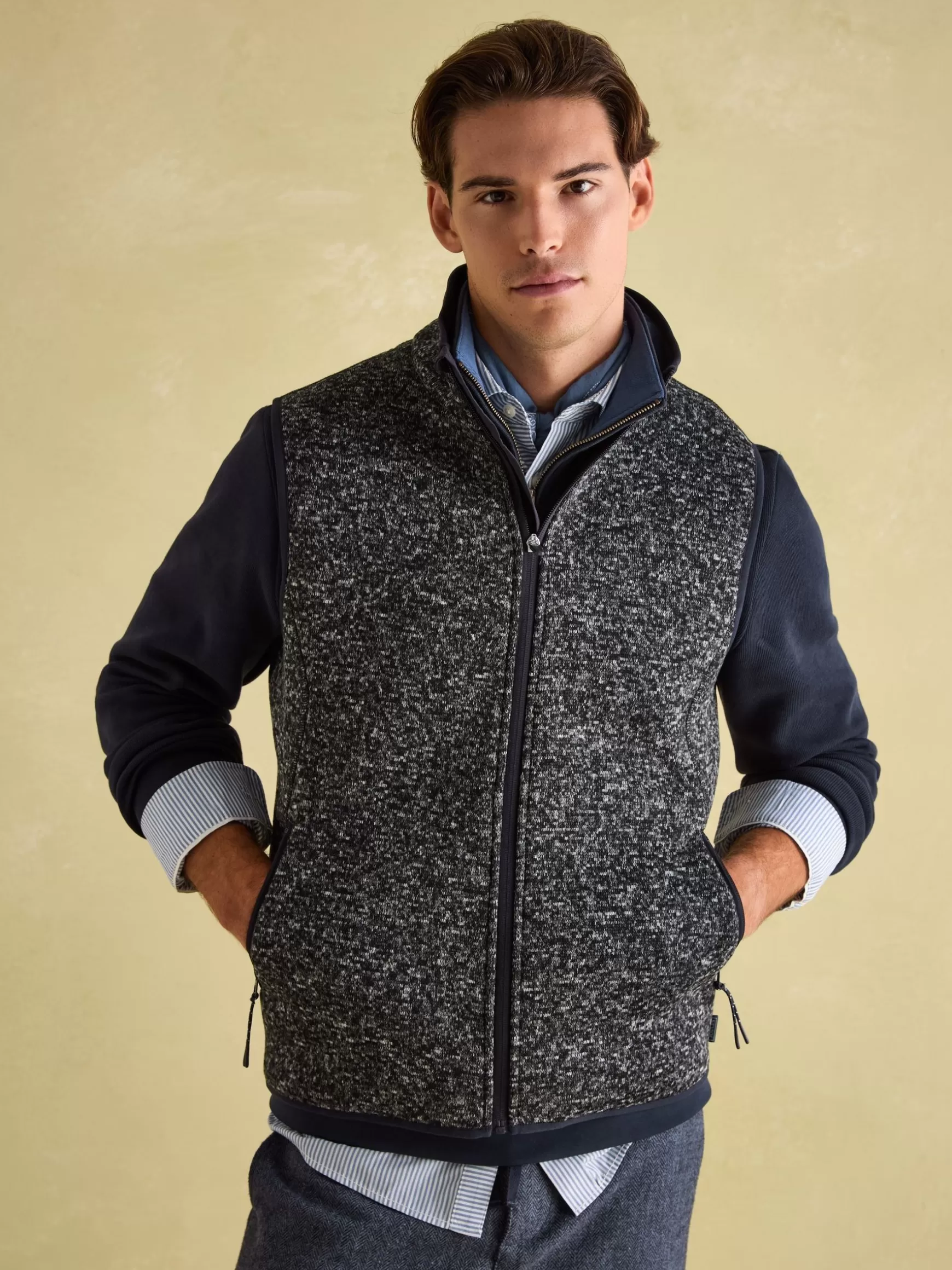 Broughton Fleece Gilet^Joules Store
