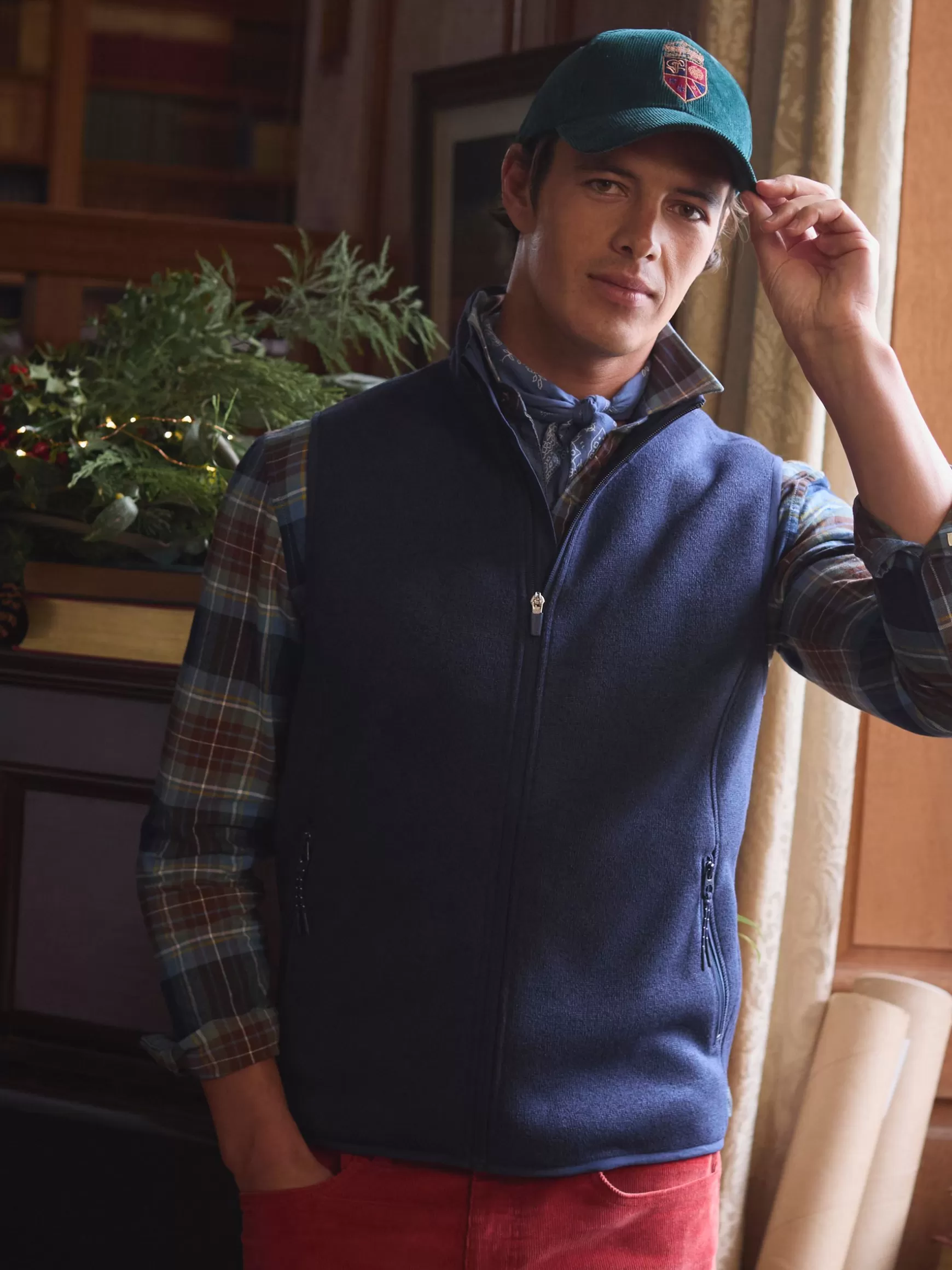 Broughton Fleece Gilet^Joules Online