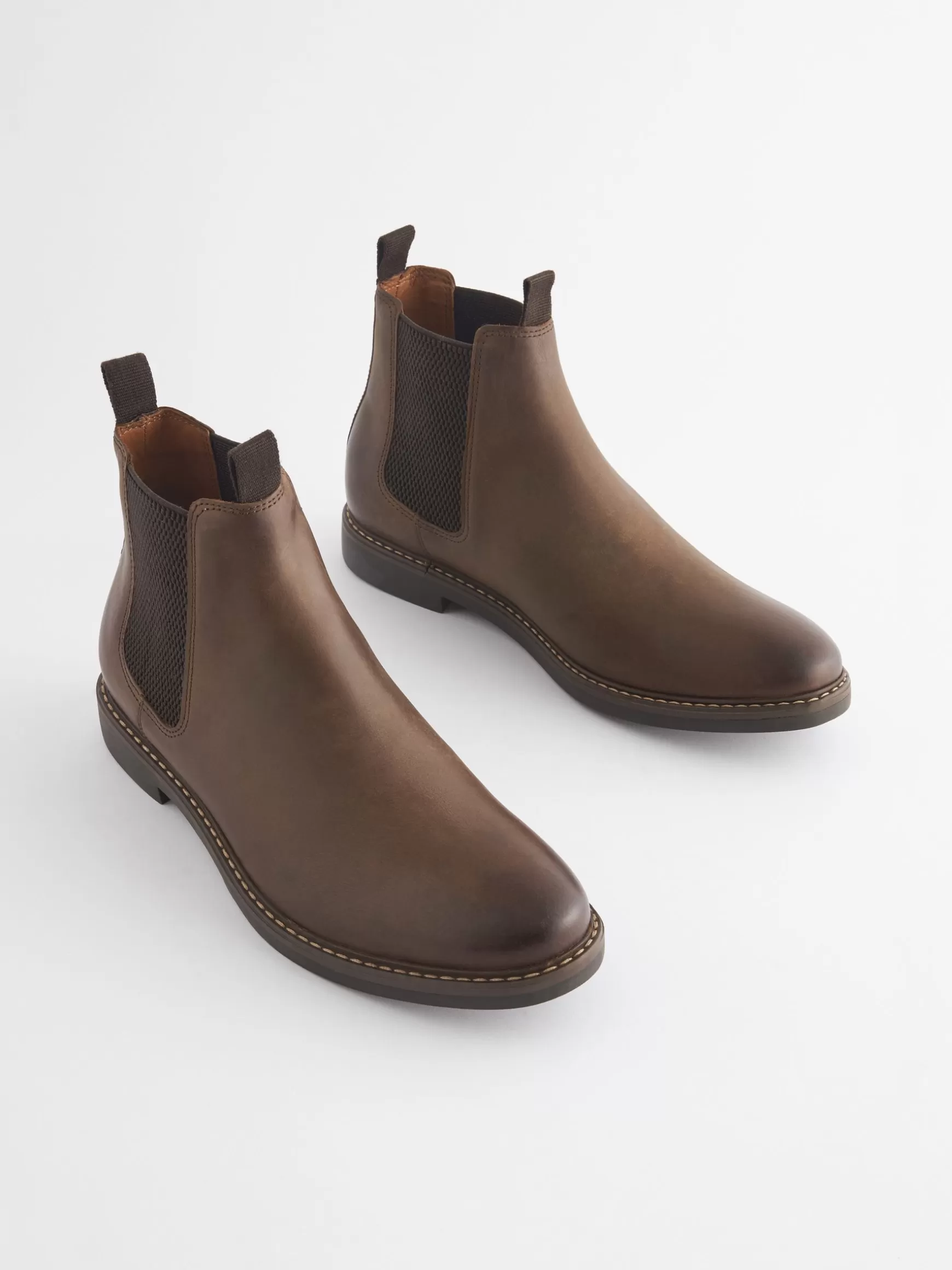 Brown Leather Chelsea Boots^Joules Clearance
