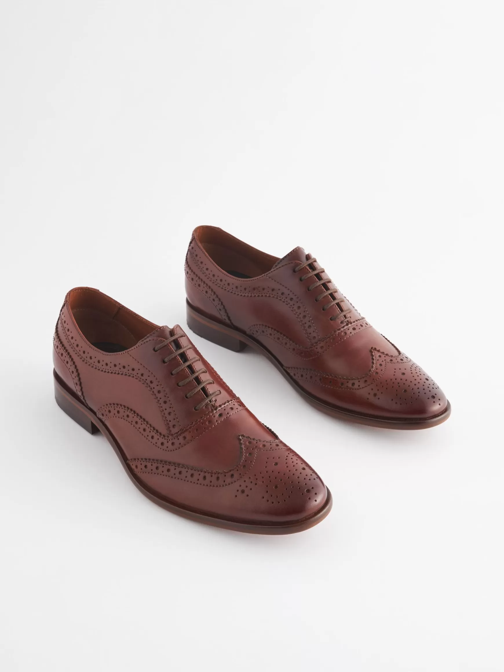 Brown Leather Oxford Brogues^Joules Hot