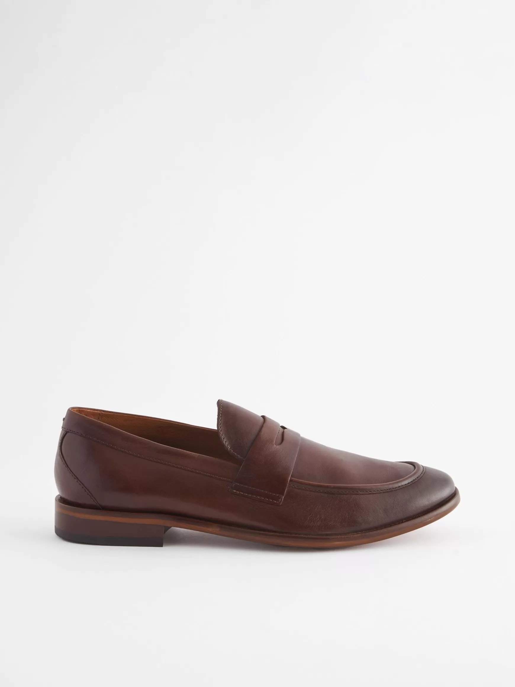 Brown Leather Penny Loafers^Joules Cheap