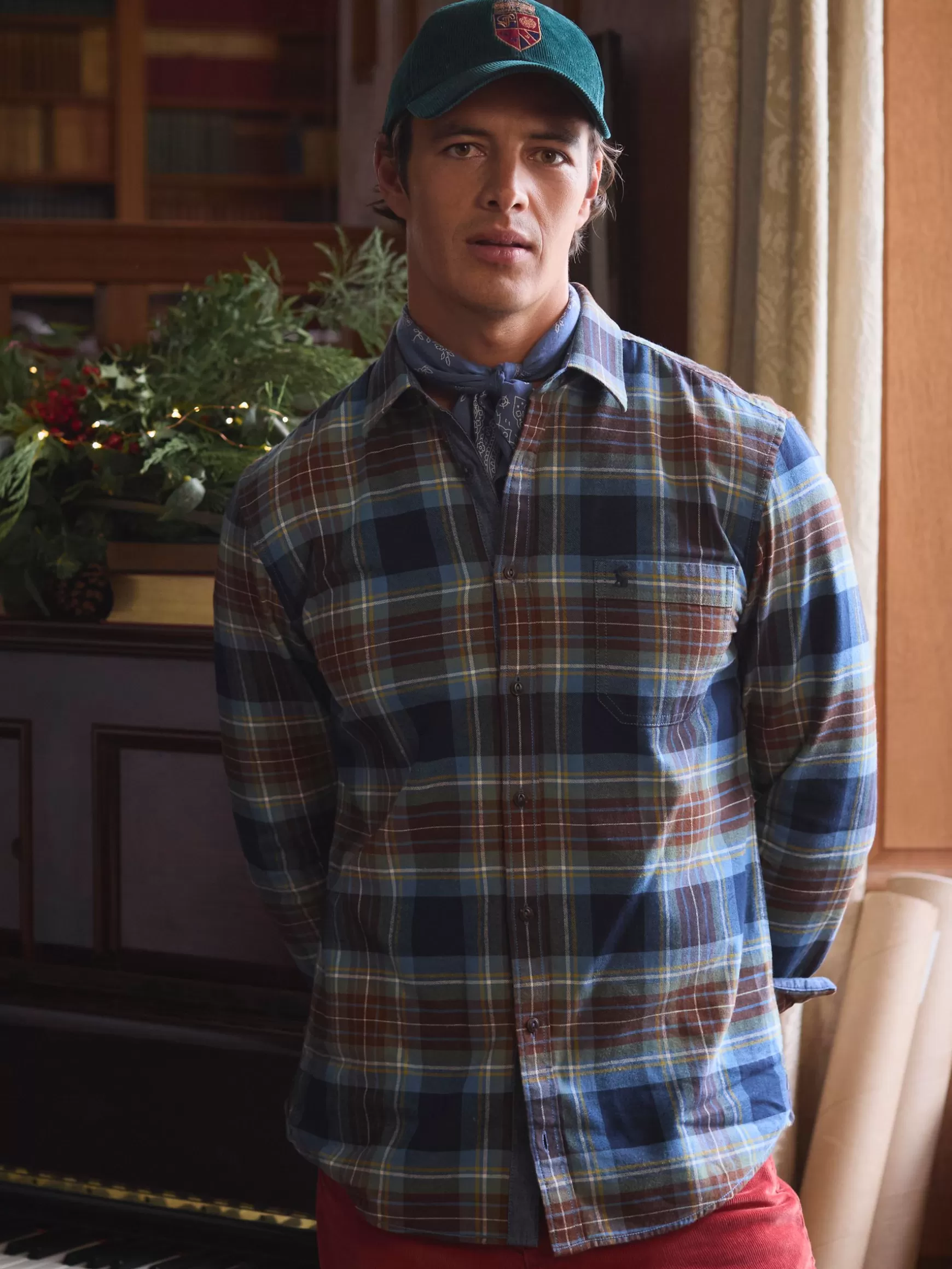 Buchanan Soft Brushed Cotton Check Shirt^Joules Store