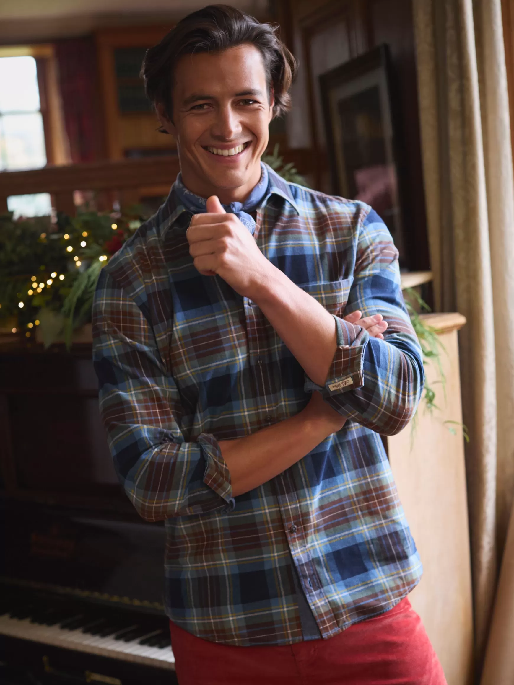 Buchanan Soft Brushed Cotton Check Shirt^Joules Store