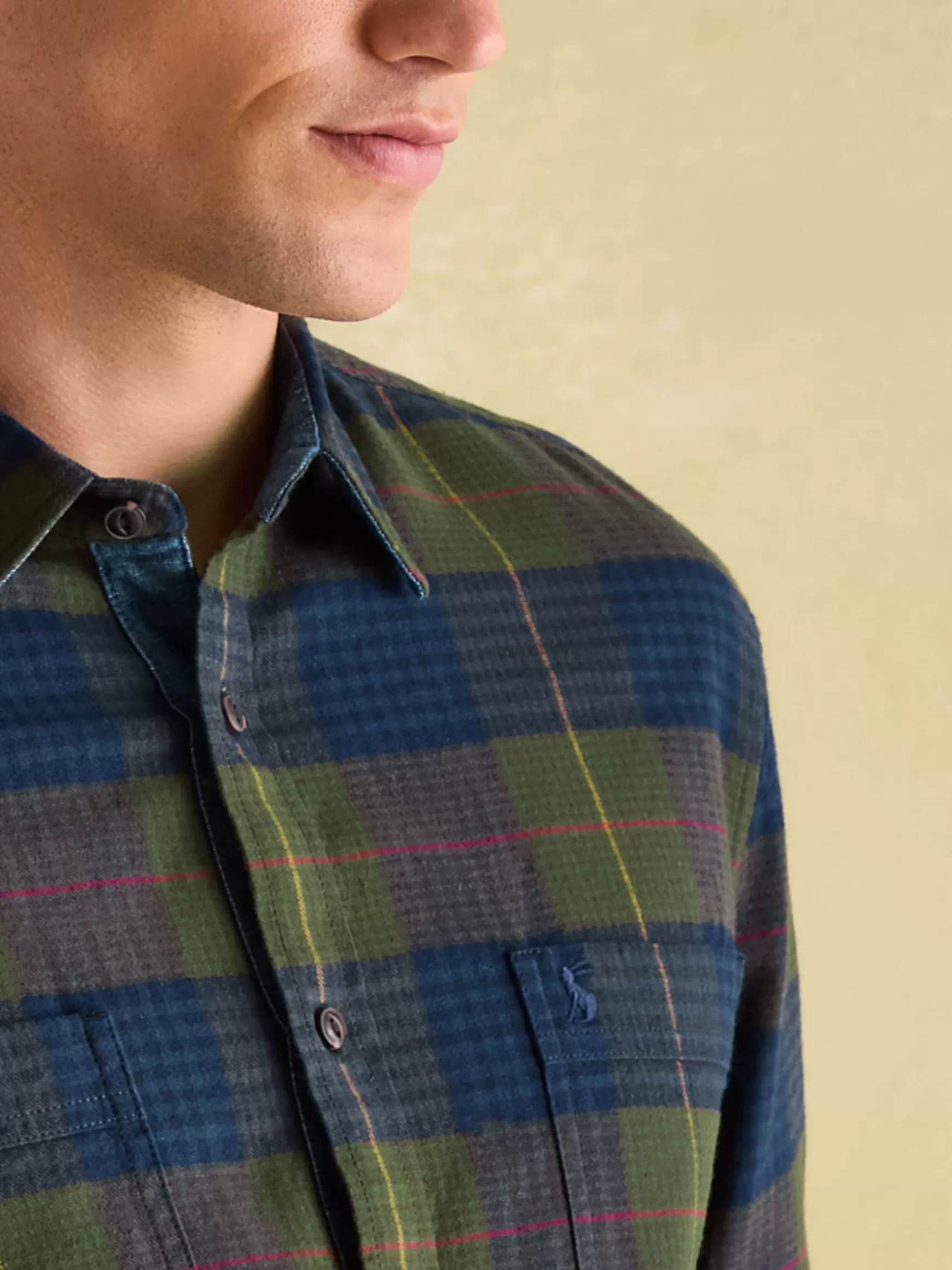 Buchanan Soft Brushed Cotton Check Shirt^Joules Shop