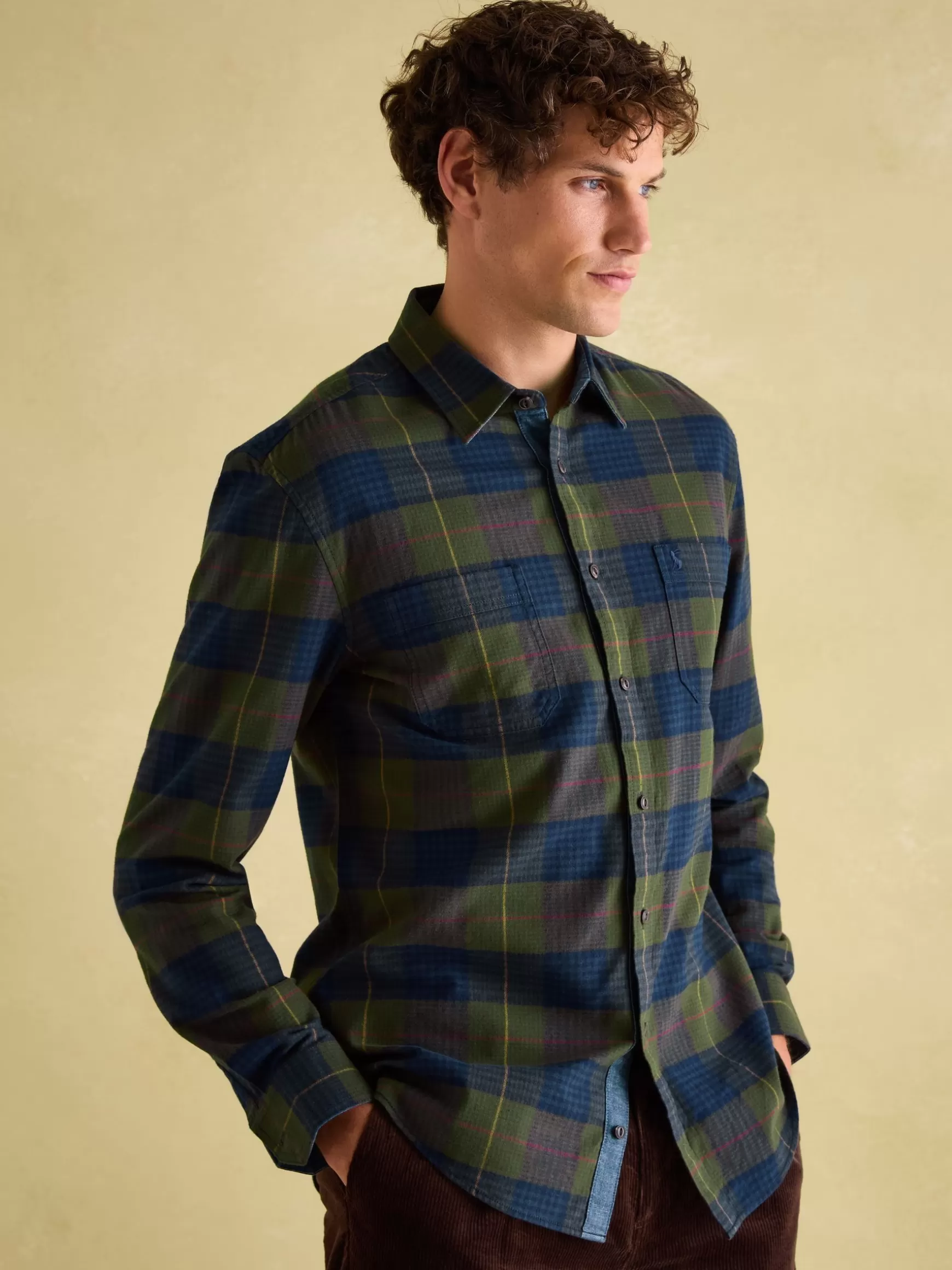 Buchanan Soft Brushed Cotton Check Shirt^Joules Shop