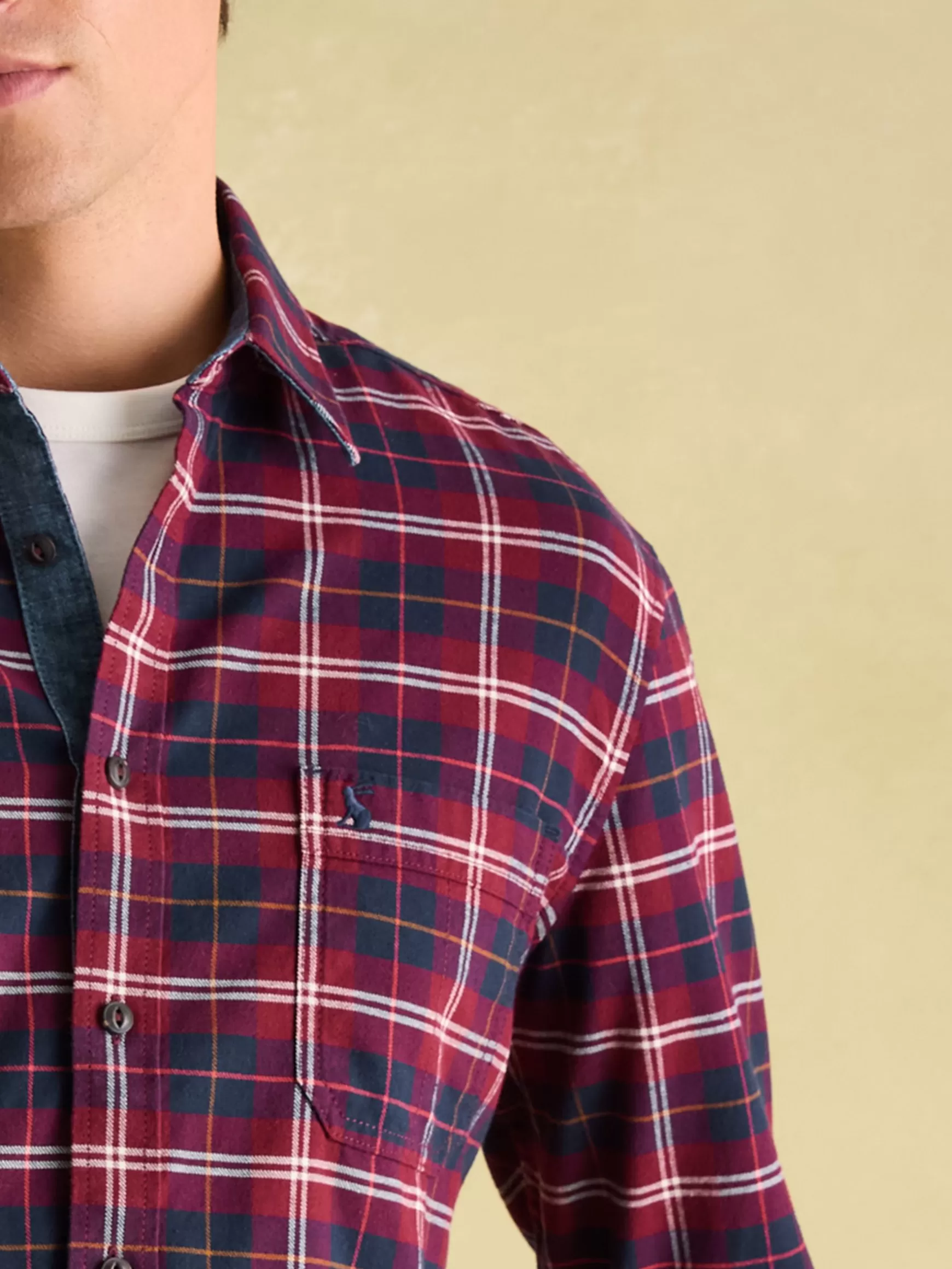 Buchanan Soft Brushed Cotton Check Shirt^Joules Outlet