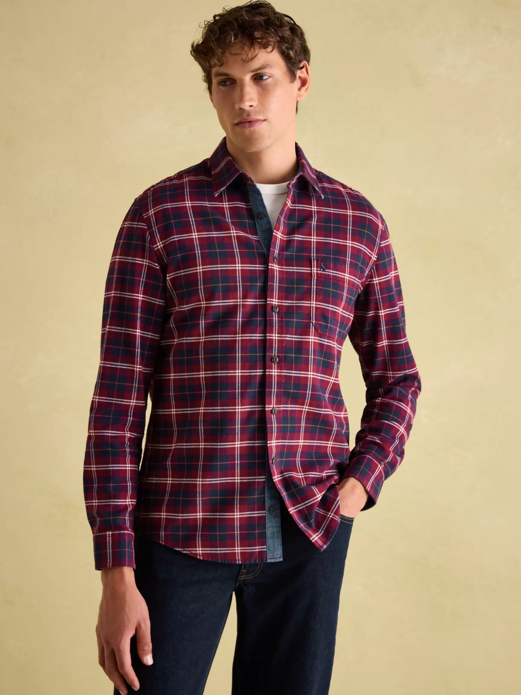Buchanan Soft Brushed Cotton Check Shirt^Joules Outlet