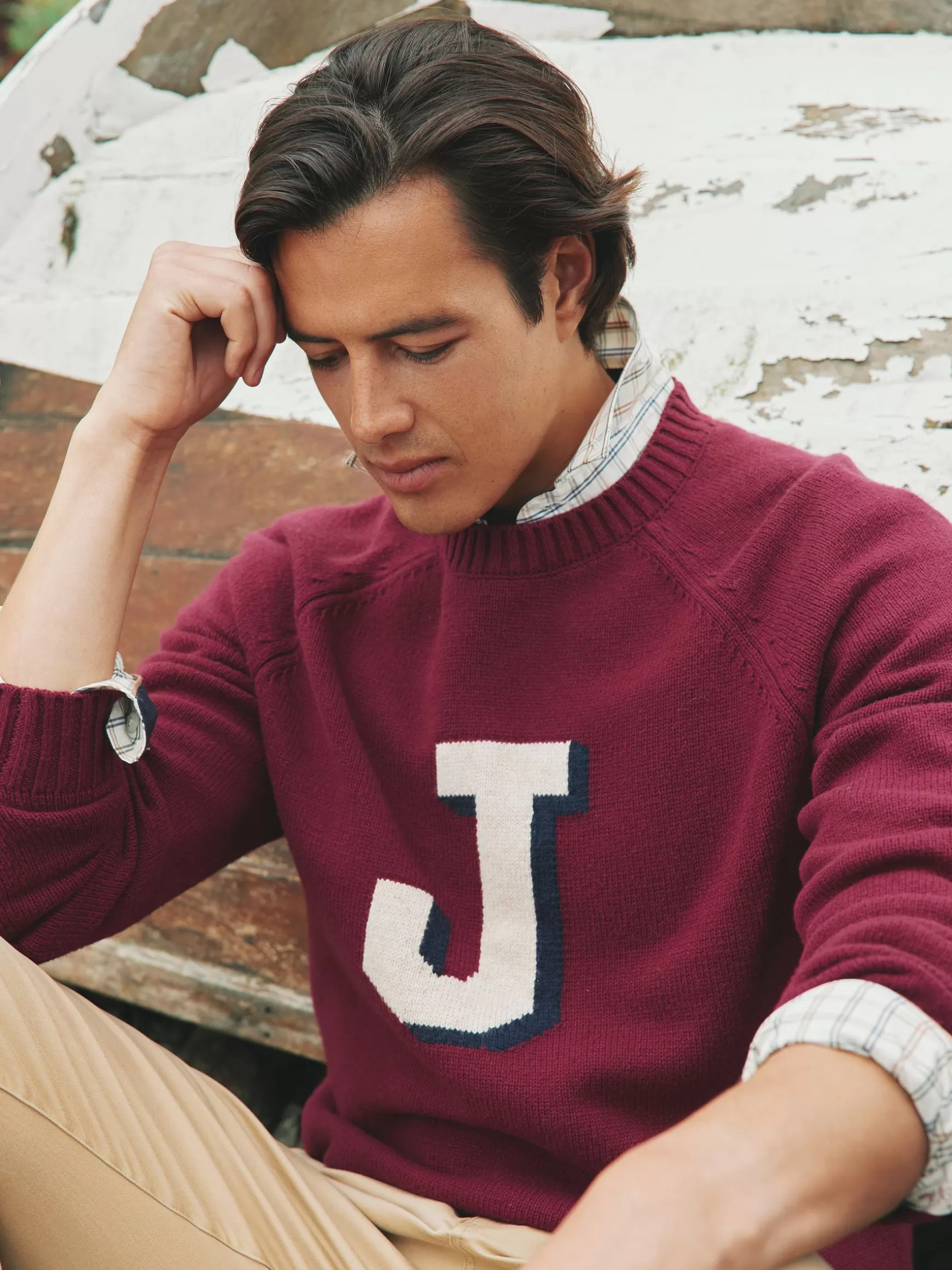 'J' Crew Neck Jumper^Joules Shop