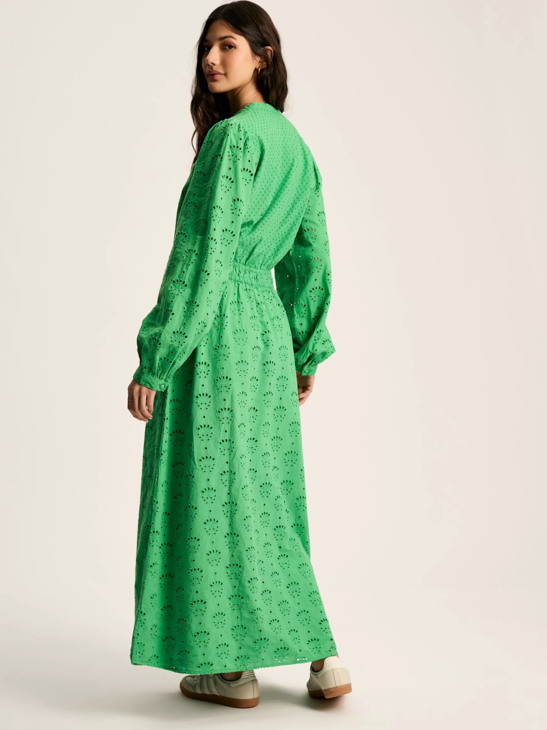 Cassie Broderie Maxi Dress^Joules Sale