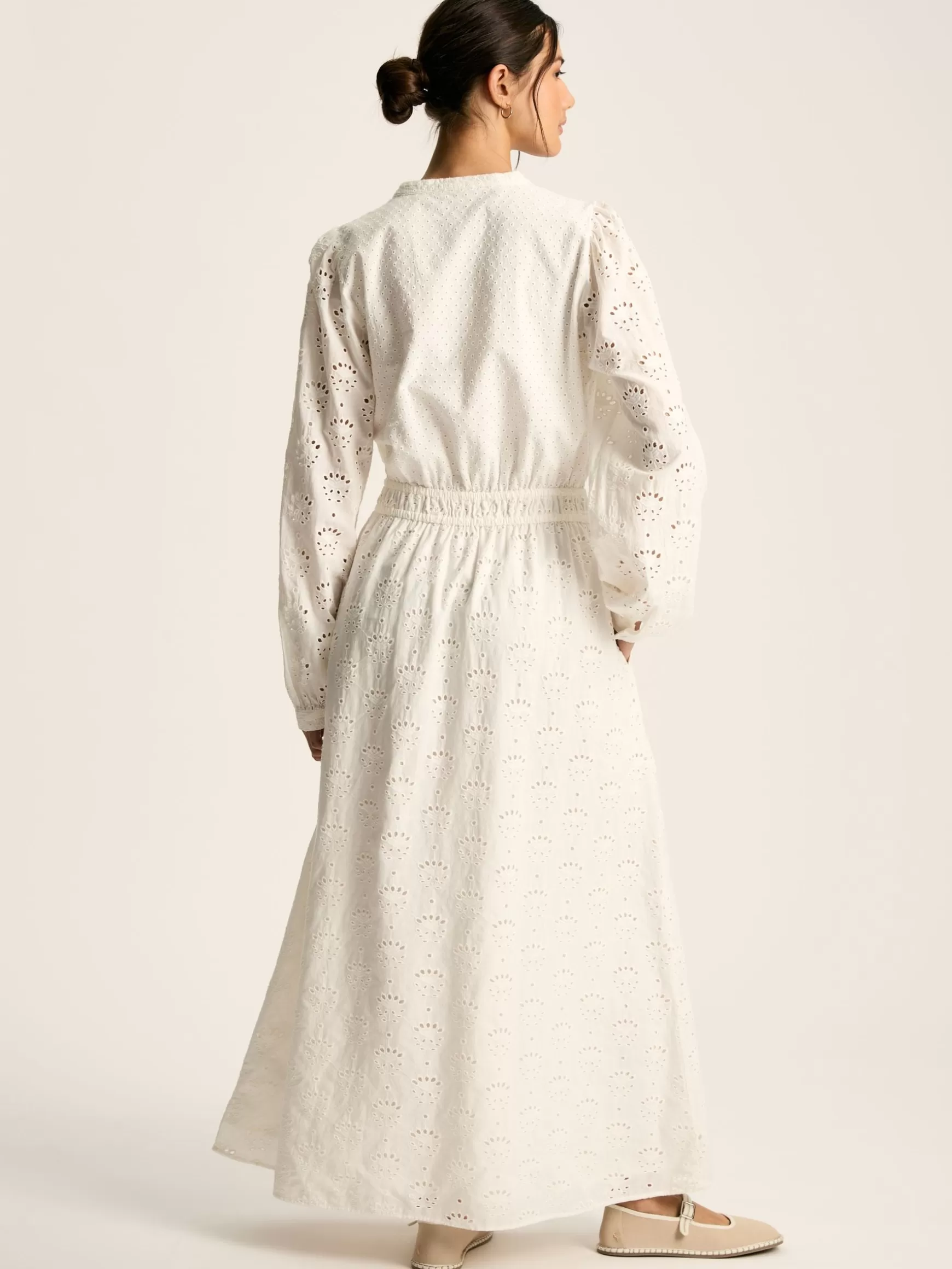 Cassie Broderie Maxi Dress^Joules Cheap