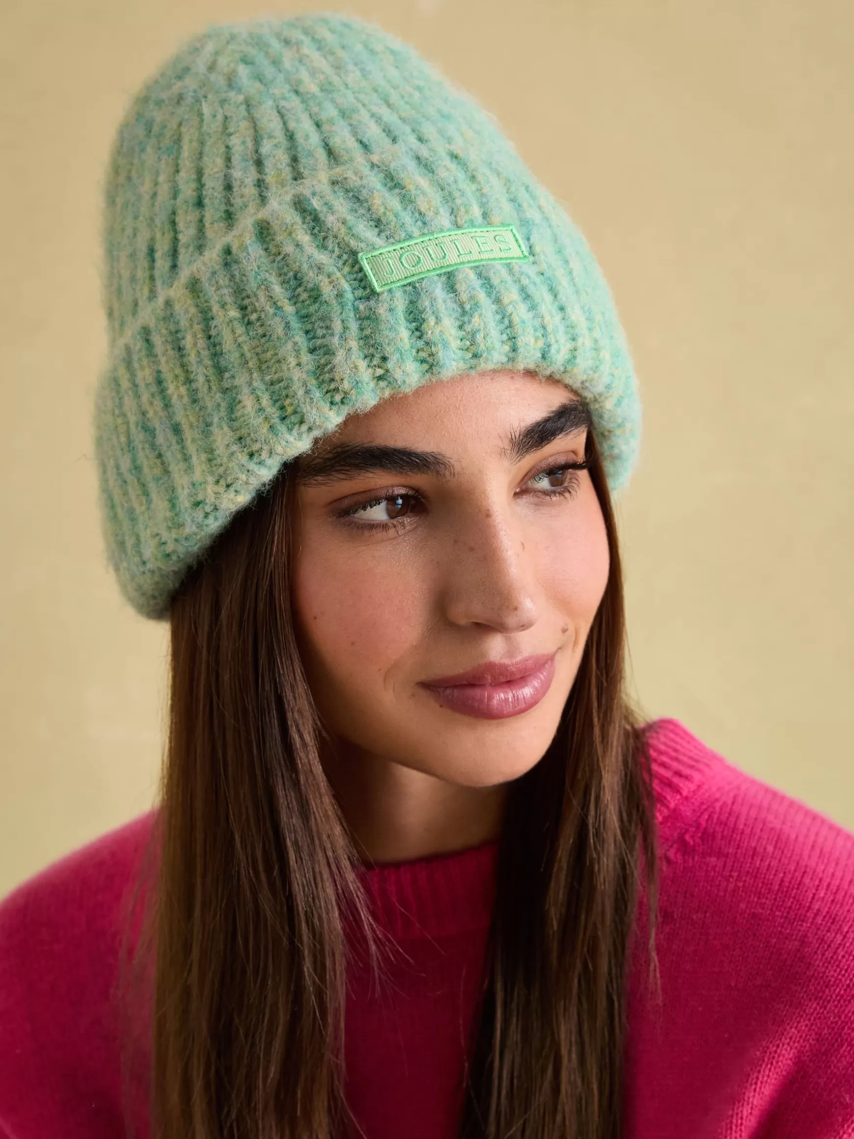 Caversham Mint Green Beanie Hat^Joules New