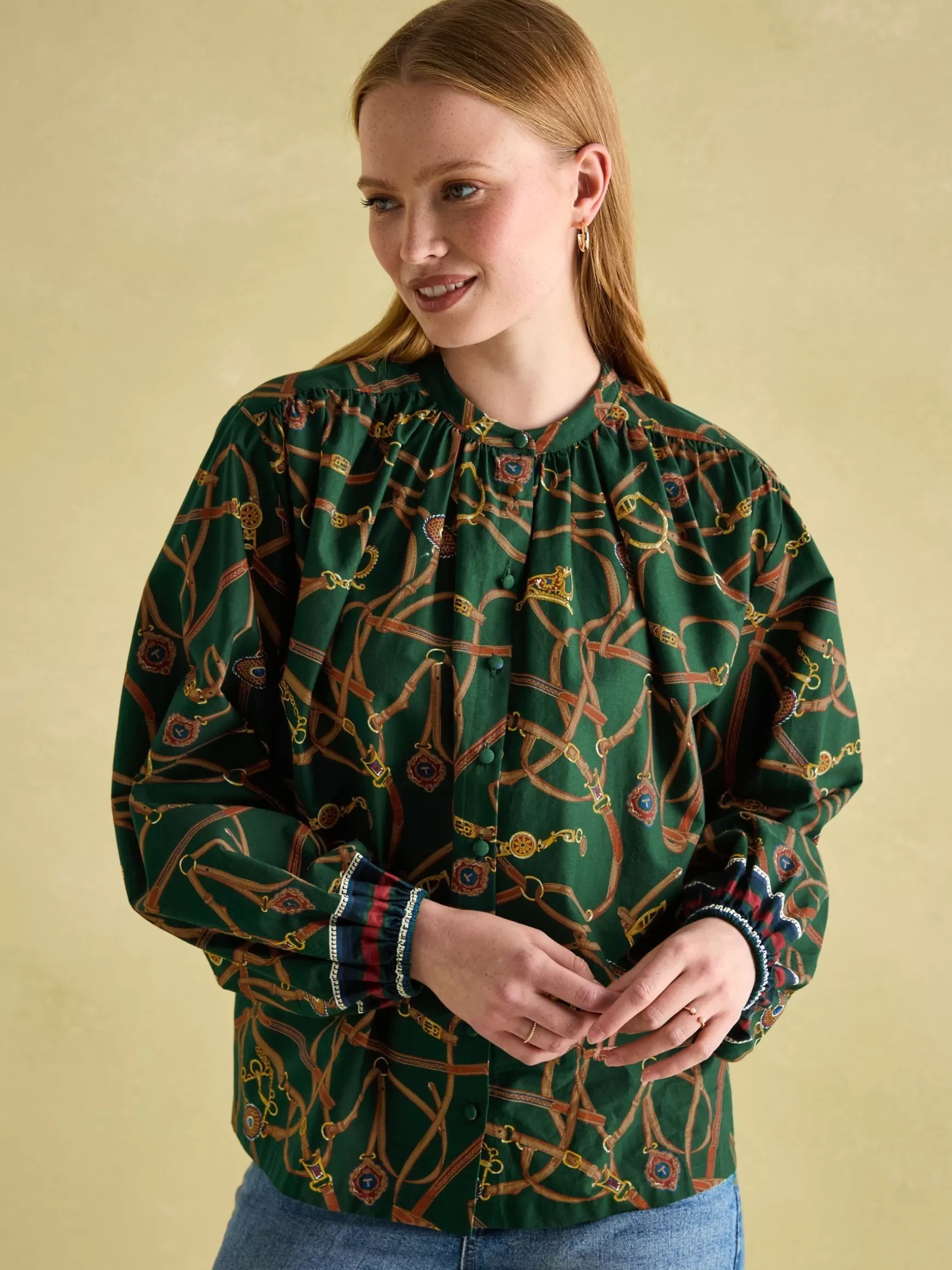 Cecilia Button Down Blouse^Joules Best Sale