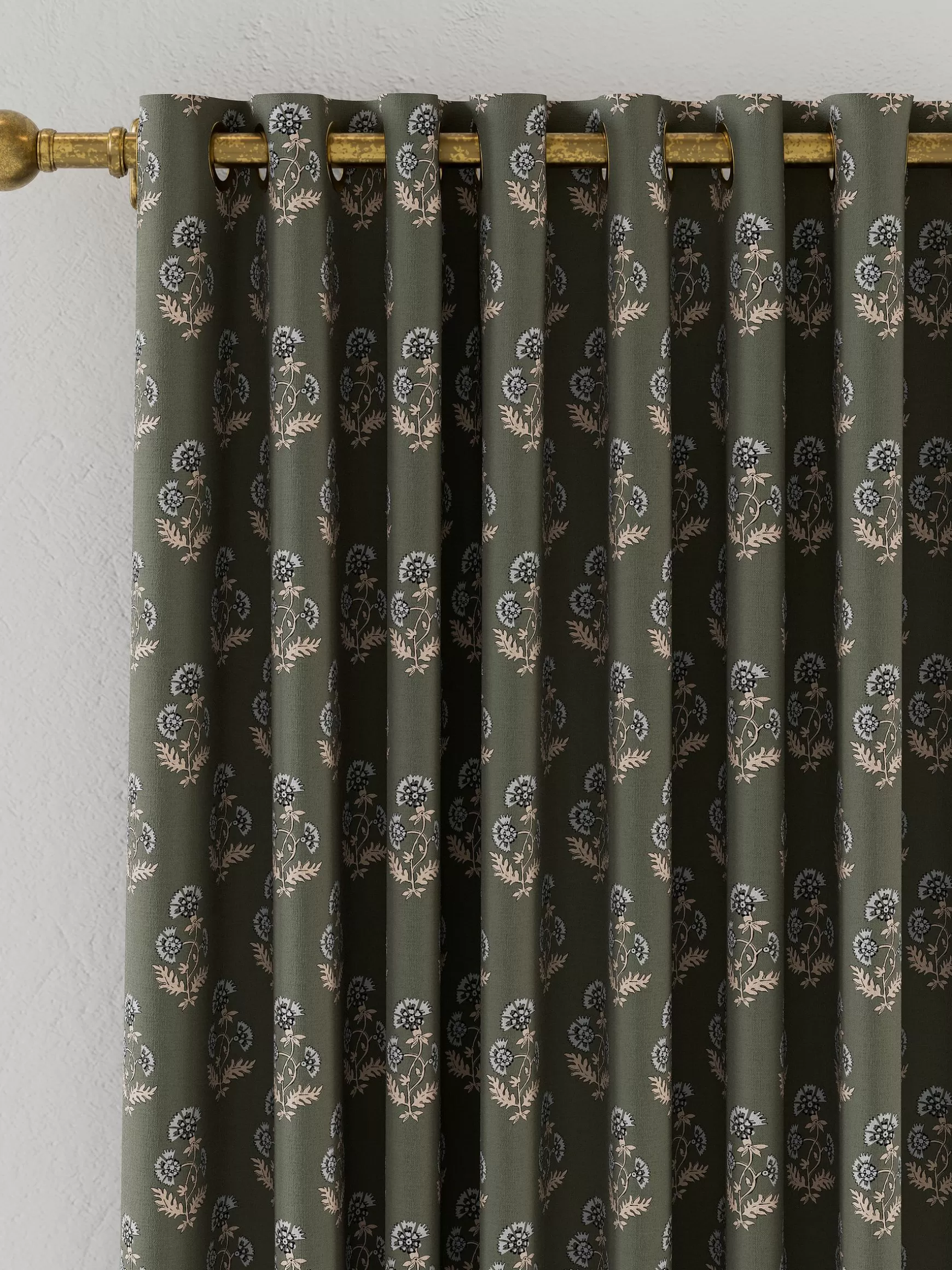 Chamomile Set of 2 Blackout Eyelet Curtains^Joules Cheap